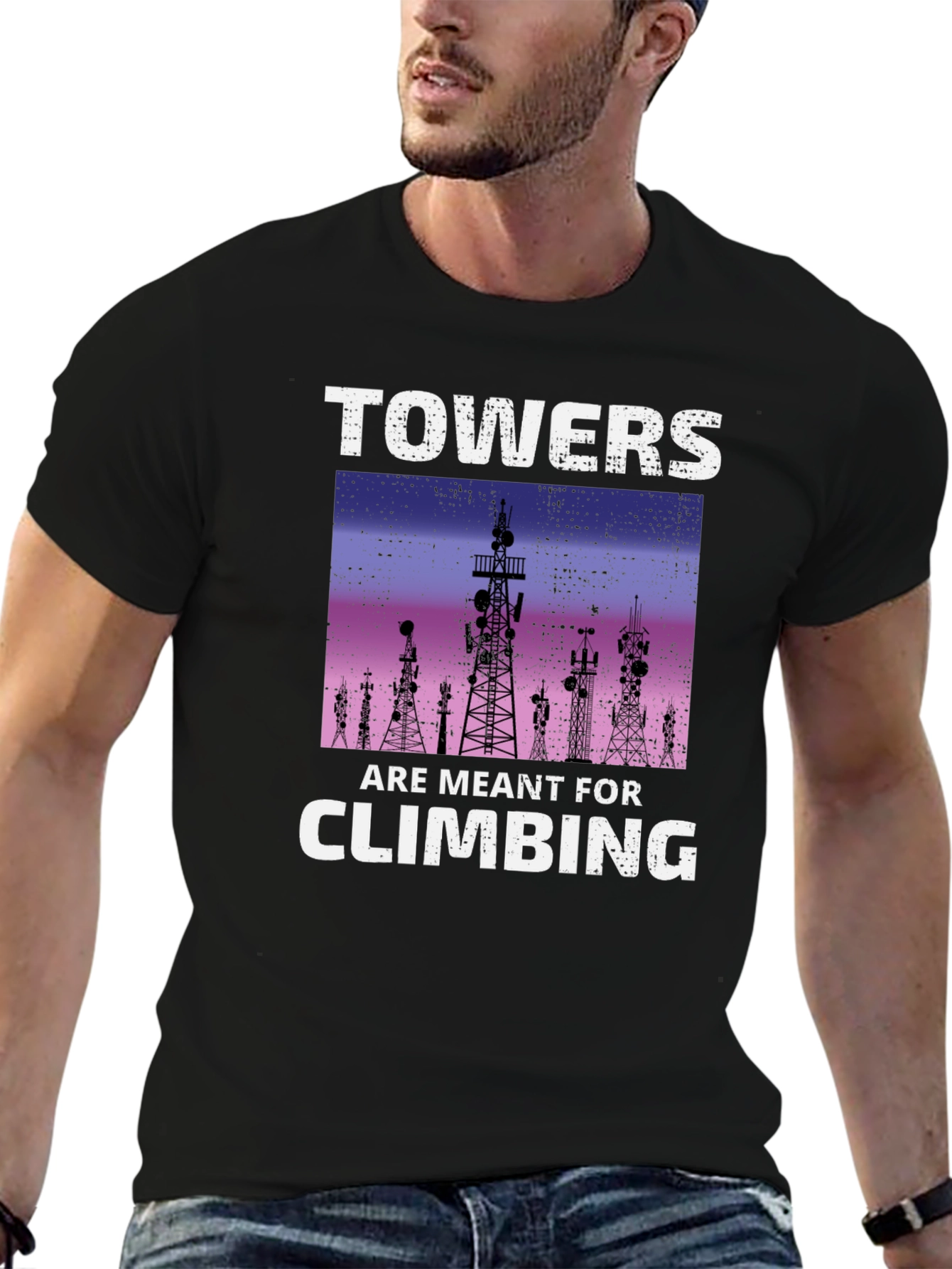 Towers Climbing Graphic Tee
