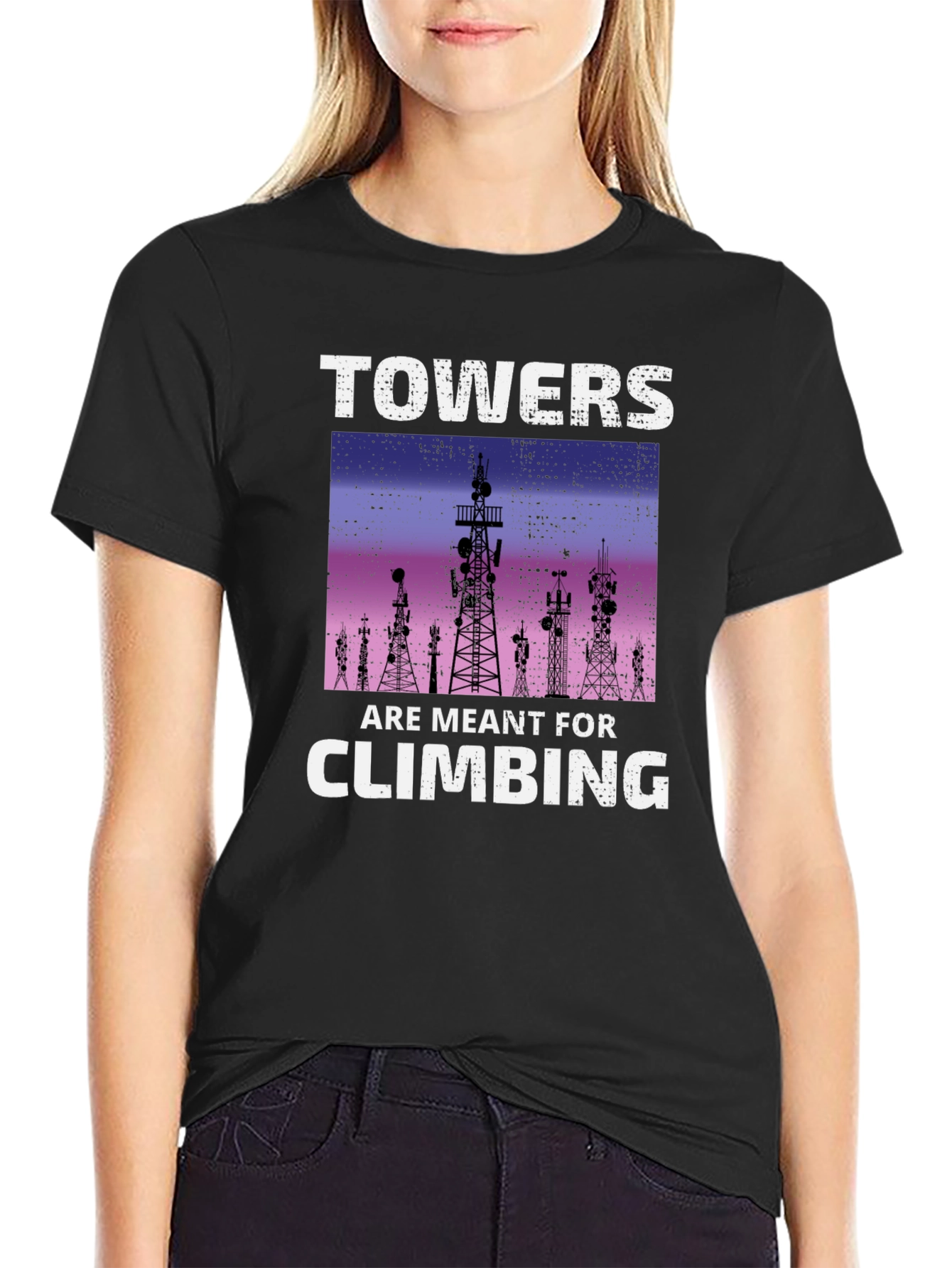 Towers Climbing Graphic Tee