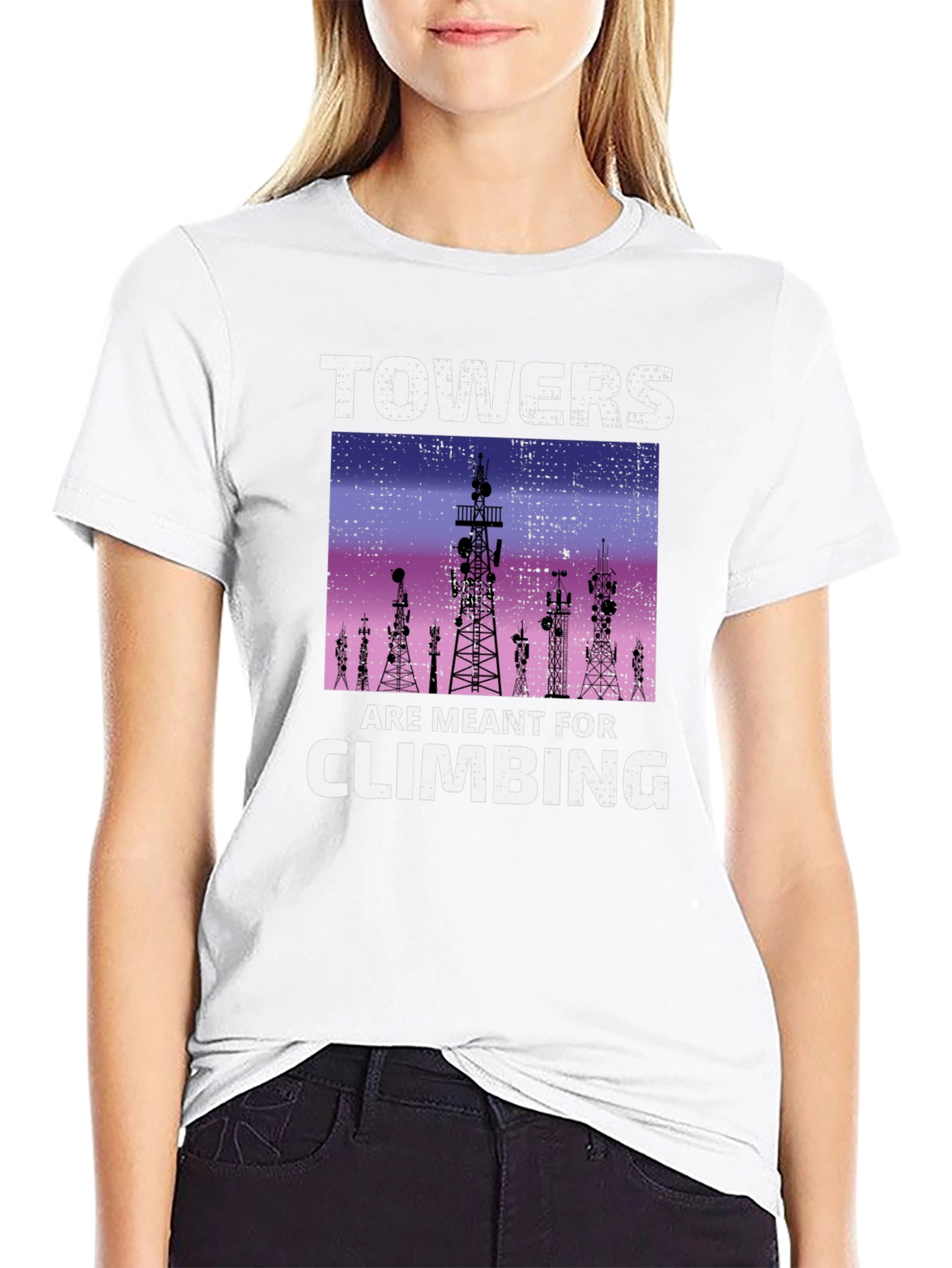 Towers Climbing Graphic Tee
