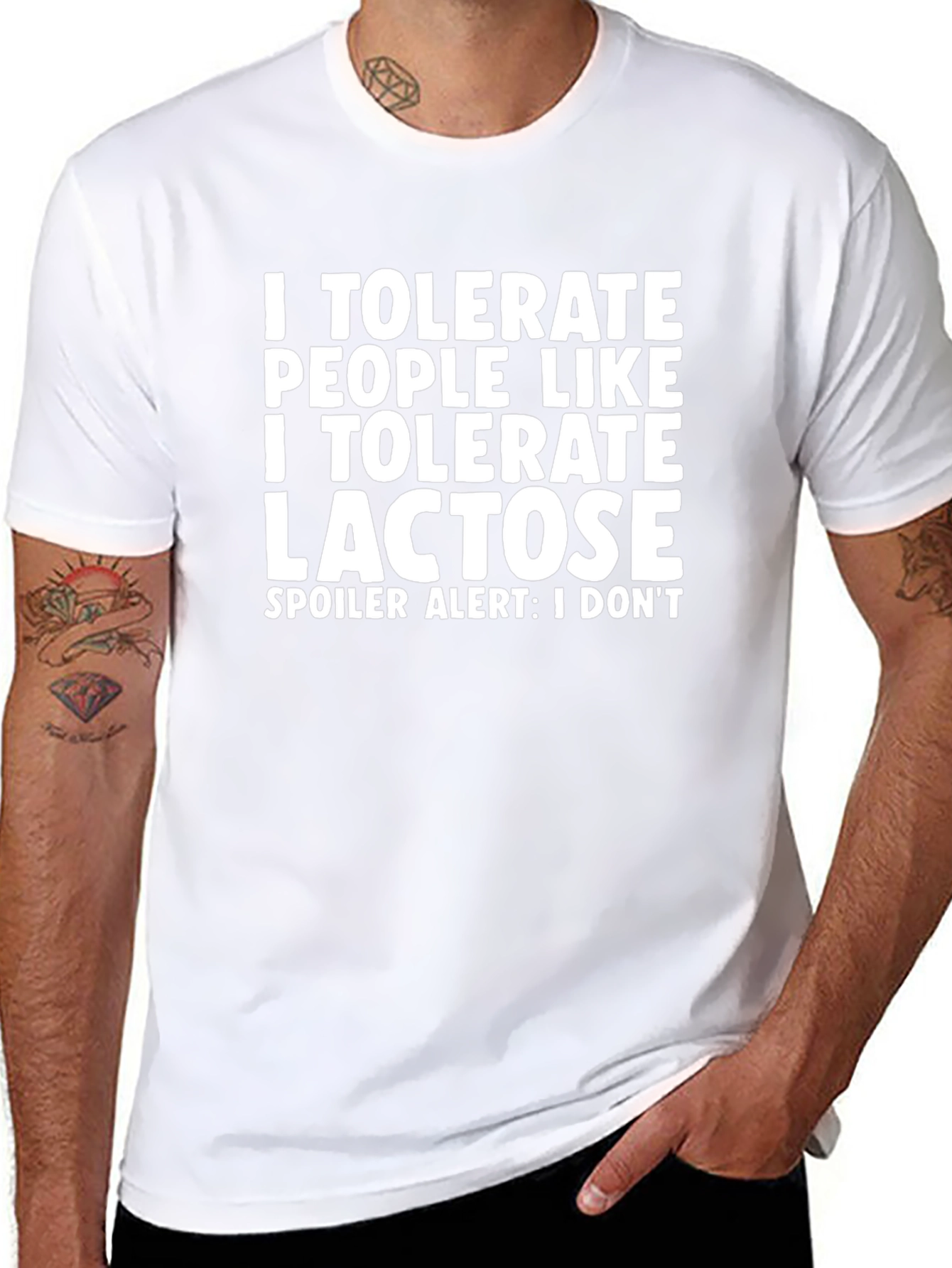 Humorous Lactose Intolerance Tee