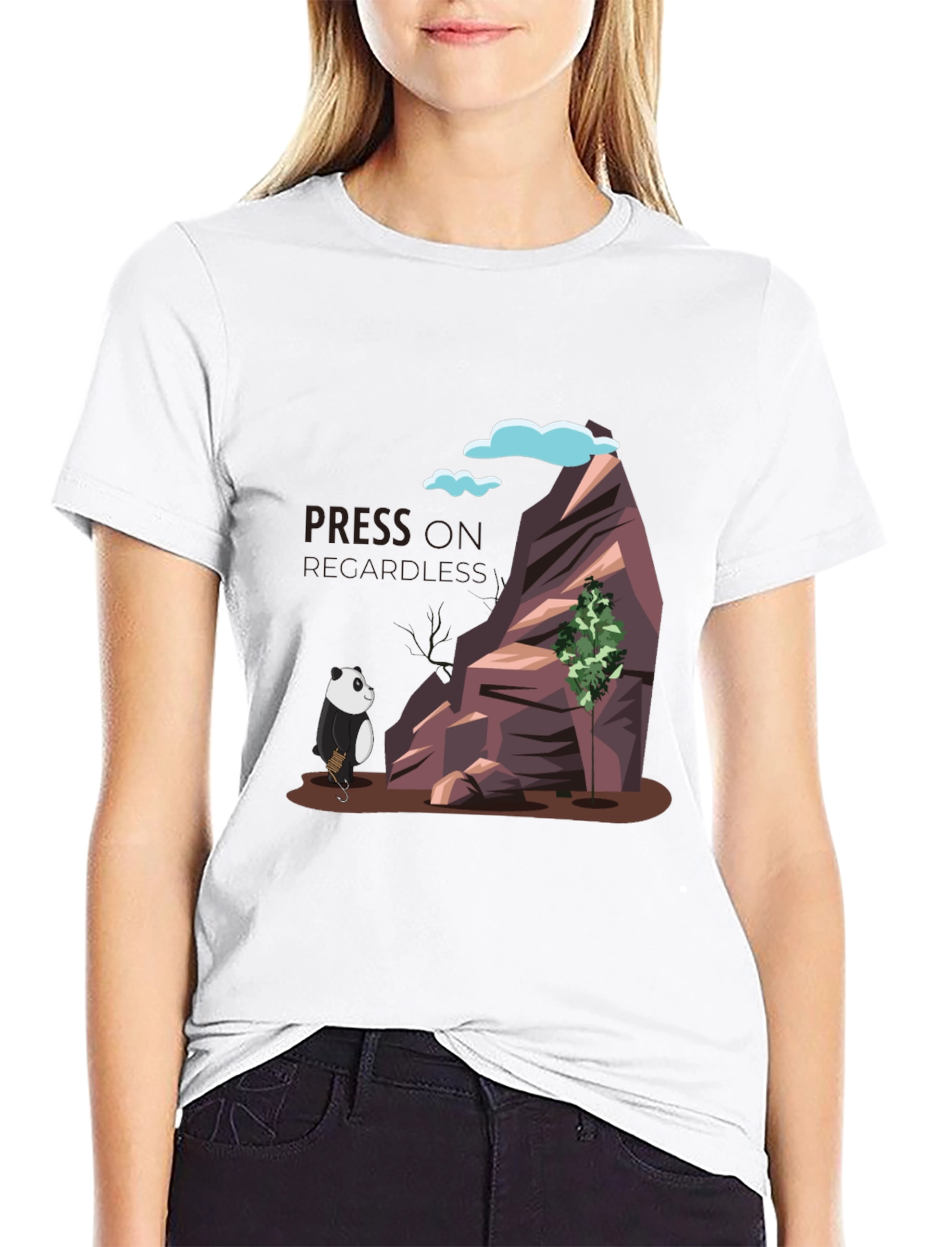 Panda Mountain Adventure T-Shirt