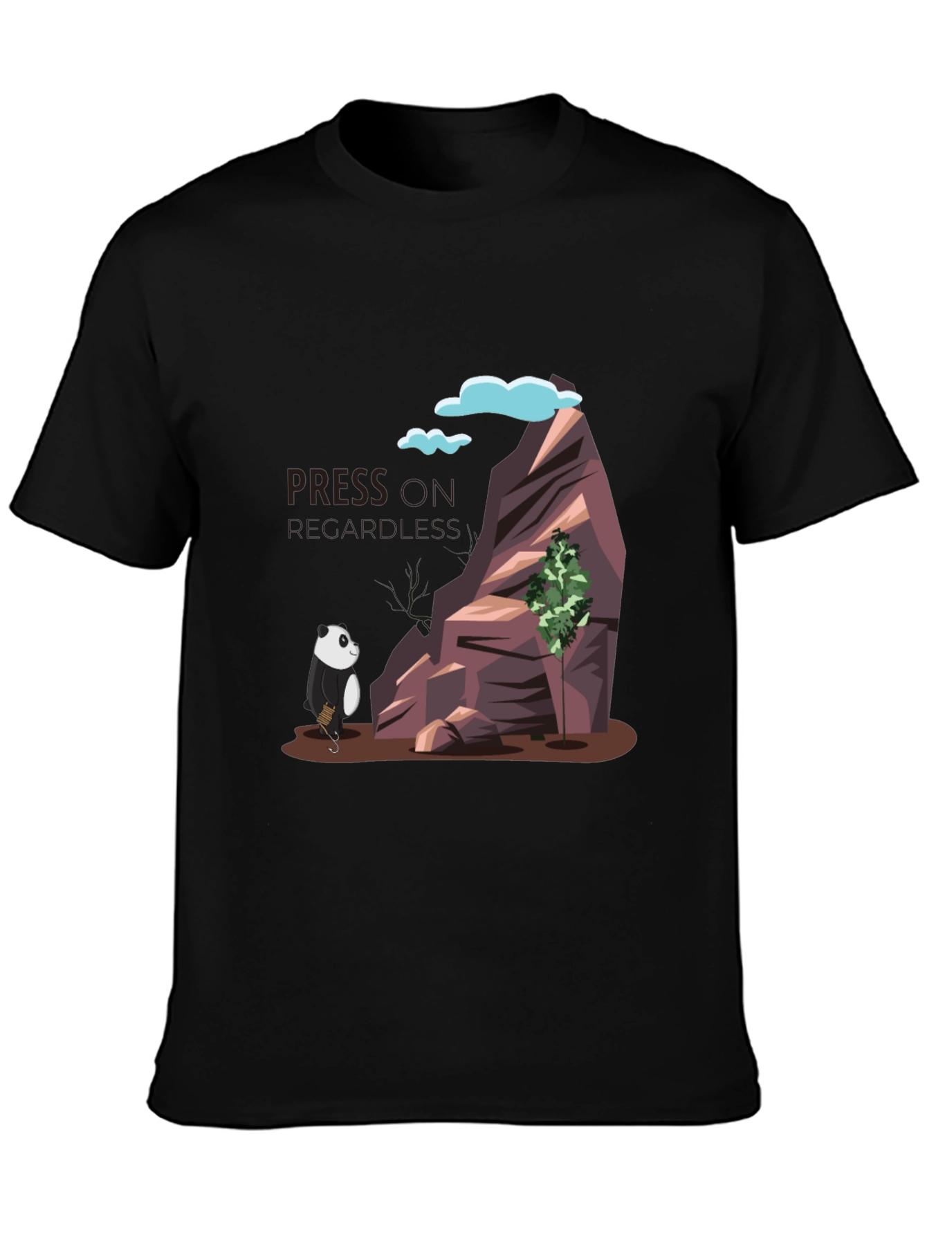 Panda Mountain Adventure T-Shirt