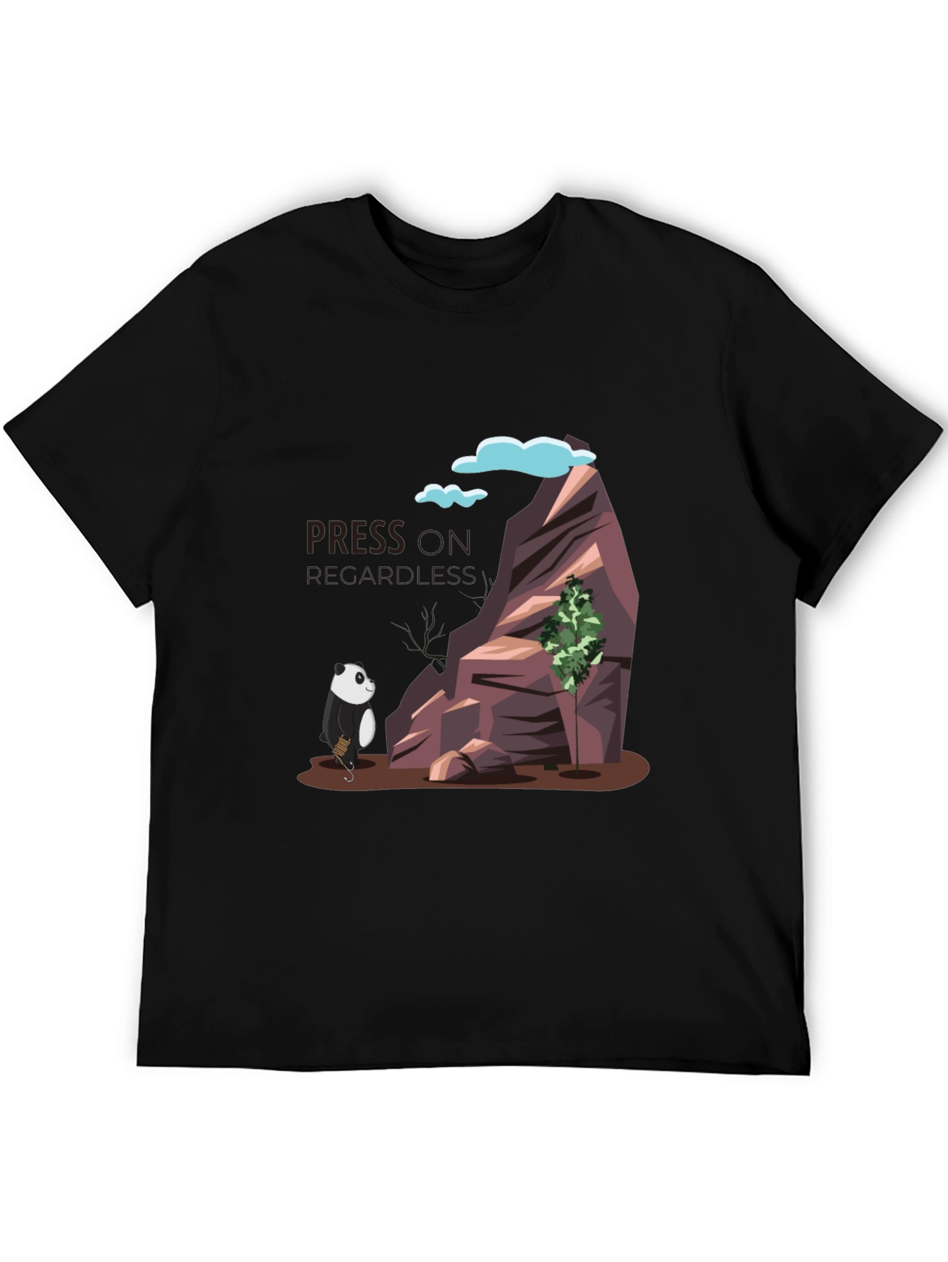 Panda Mountain Adventure T-Shirt