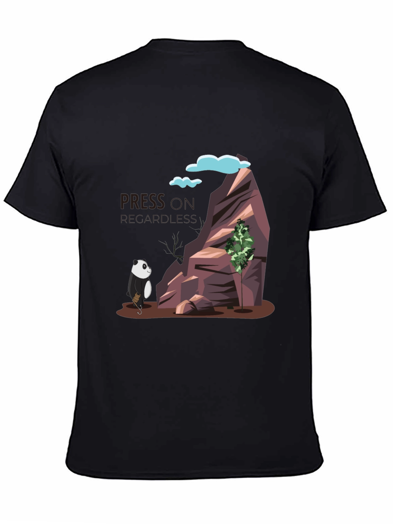 Panda Mountain Adventure T-Shirt
