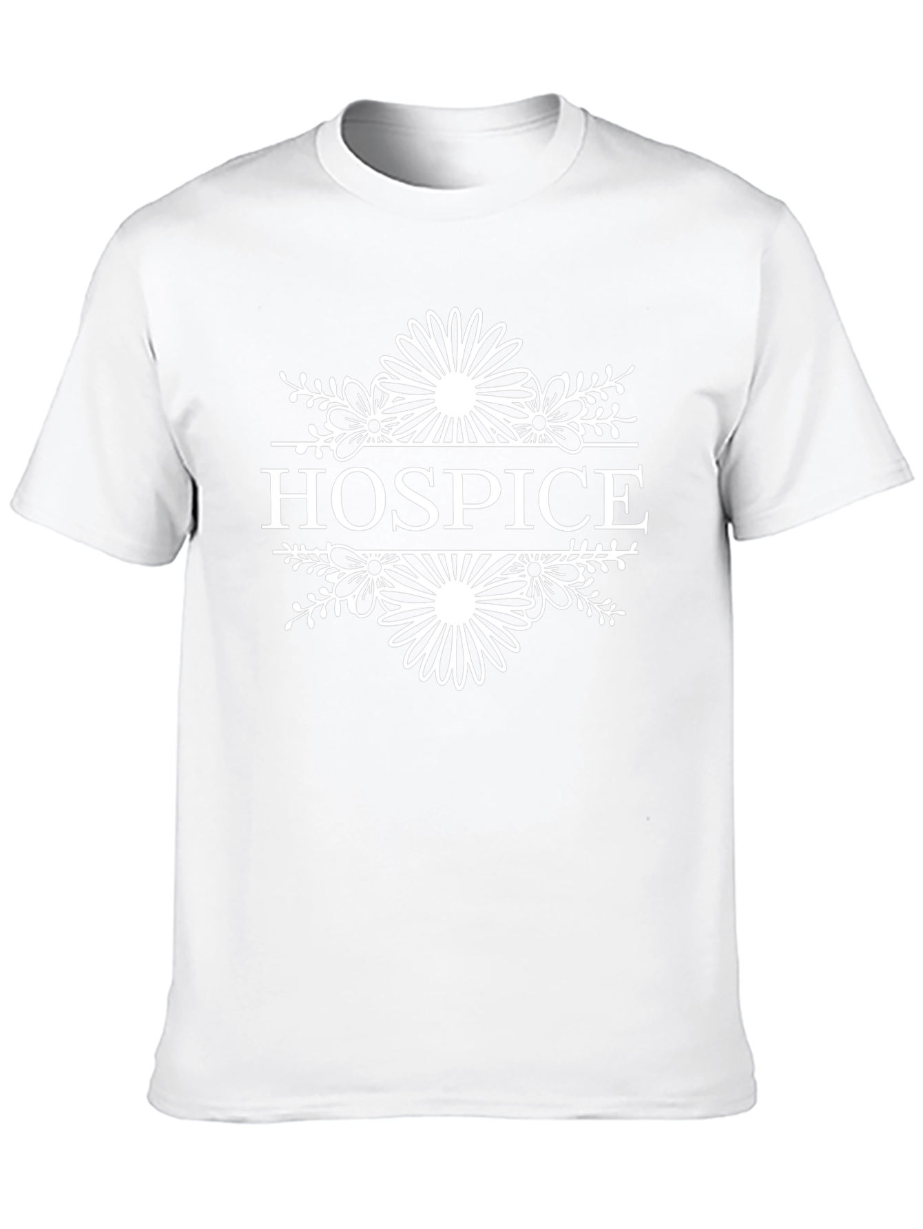 Hospice Floral Graphic T-Shirt