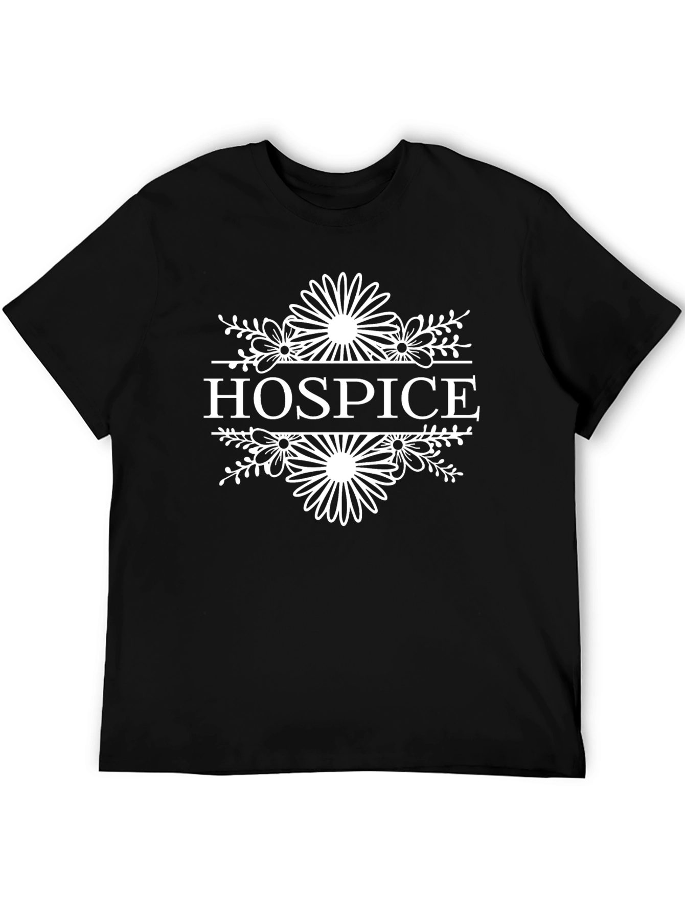 Hospice Floral Graphic T-Shirt