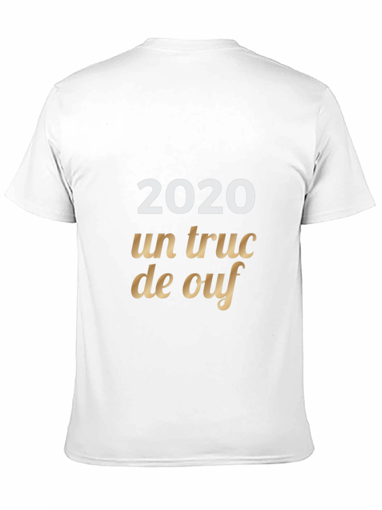2020 Un truc de ouf Black Graphic Tee
