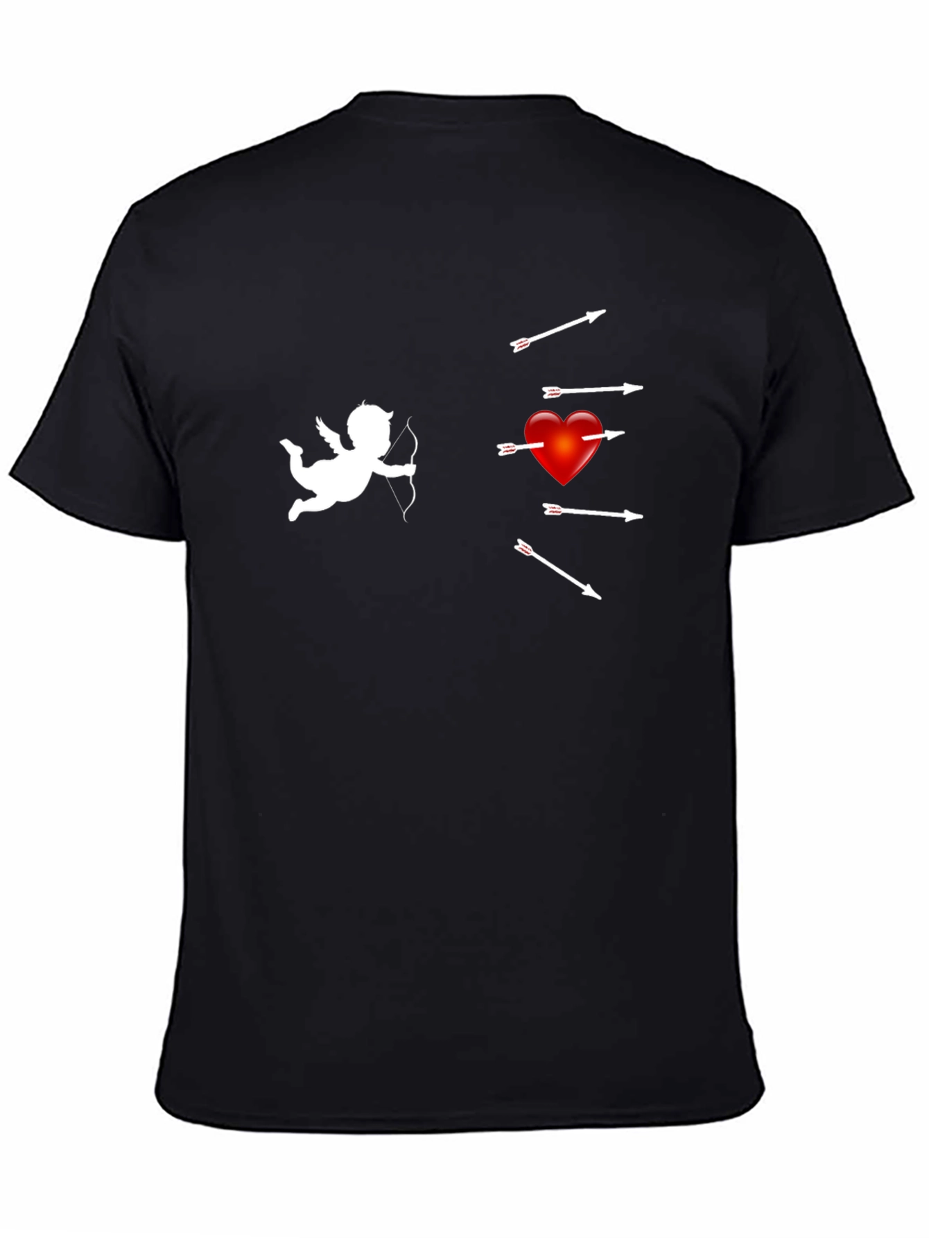 Cupids Aim T-Shirt - Black