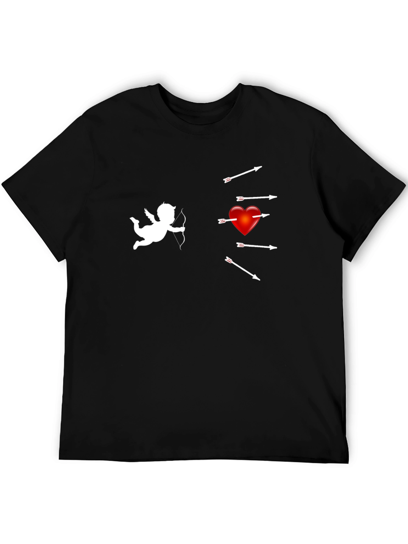 Cupids Aim T-Shirt - Black