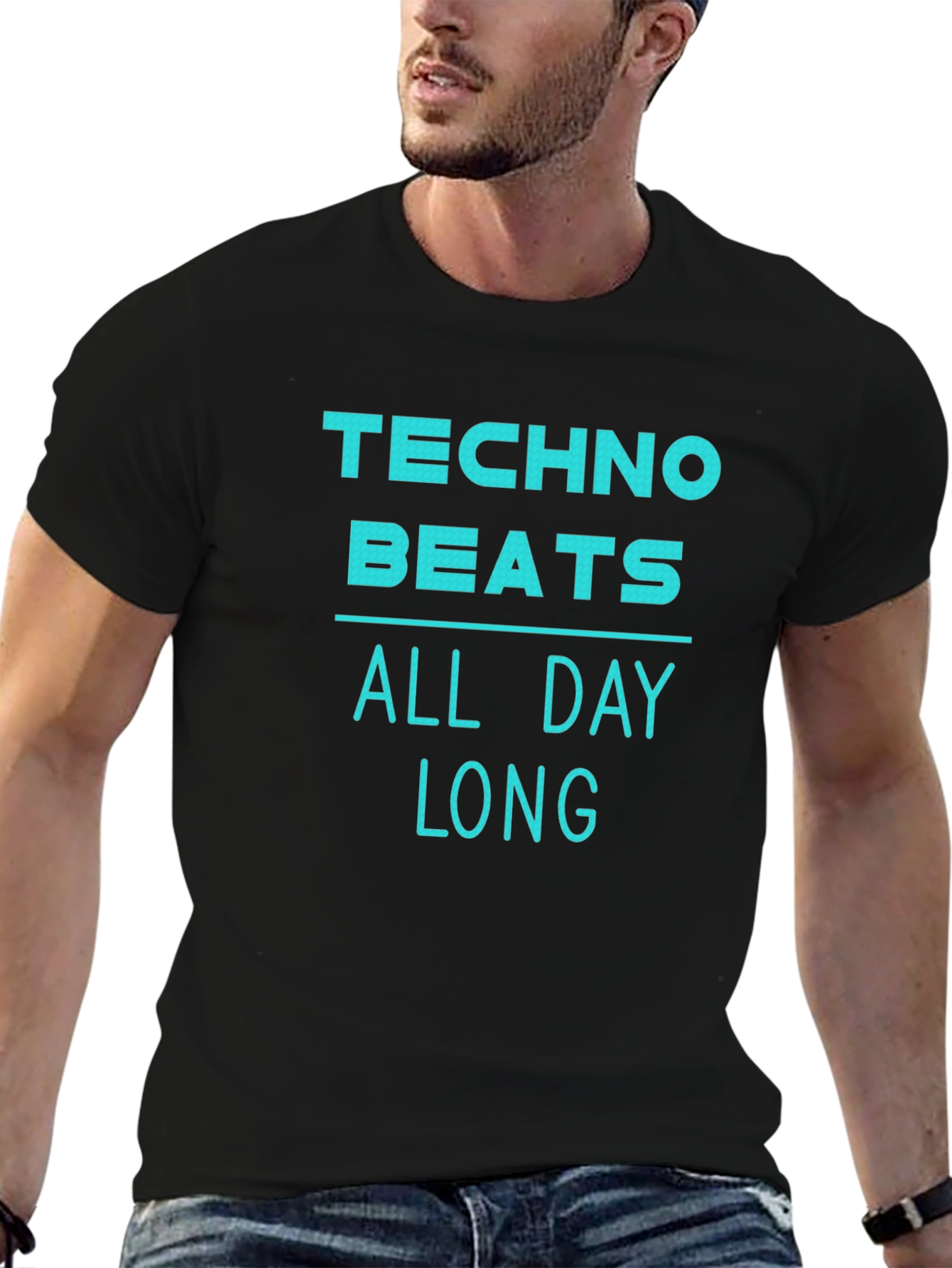 Techno Beats All Day Long T-Shirt