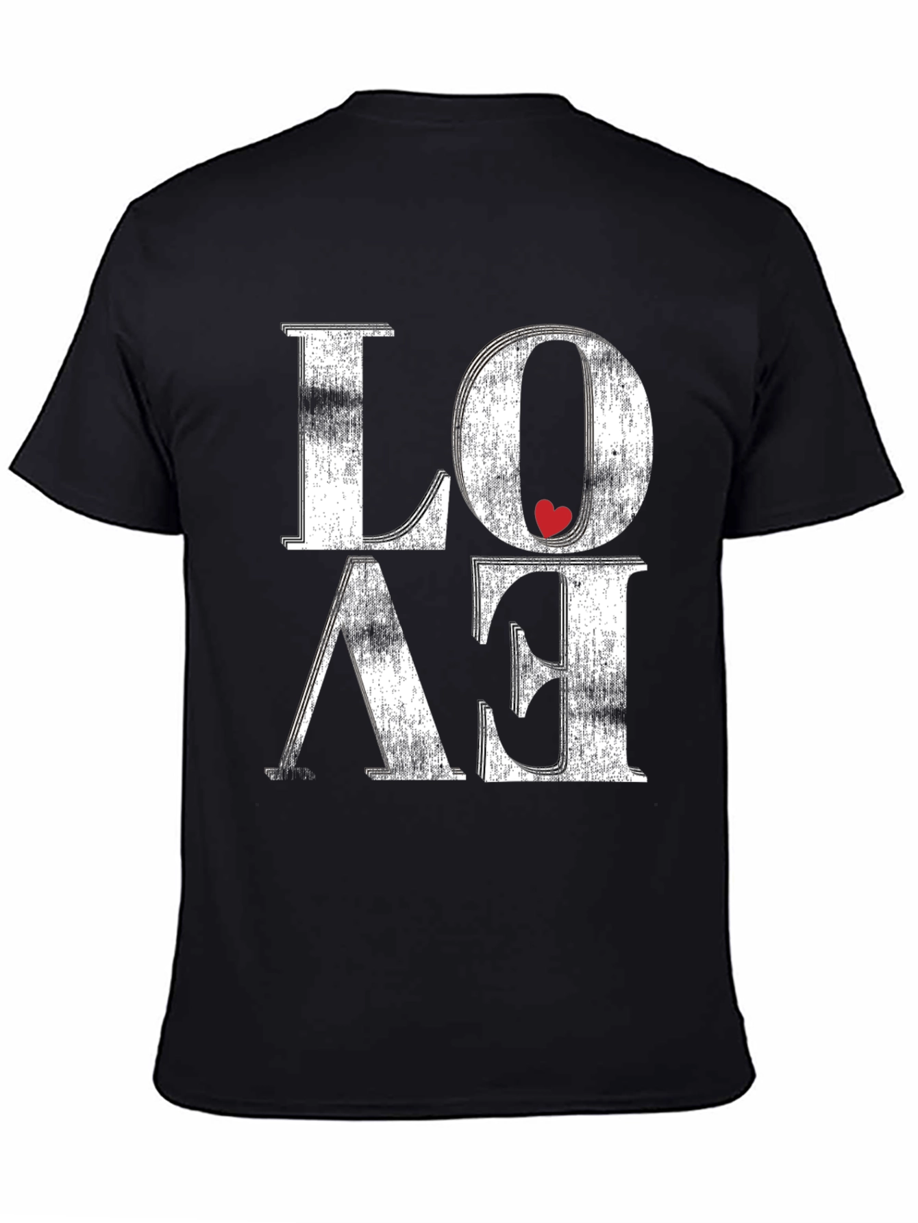 Love Graphic Tee - Distressed Print