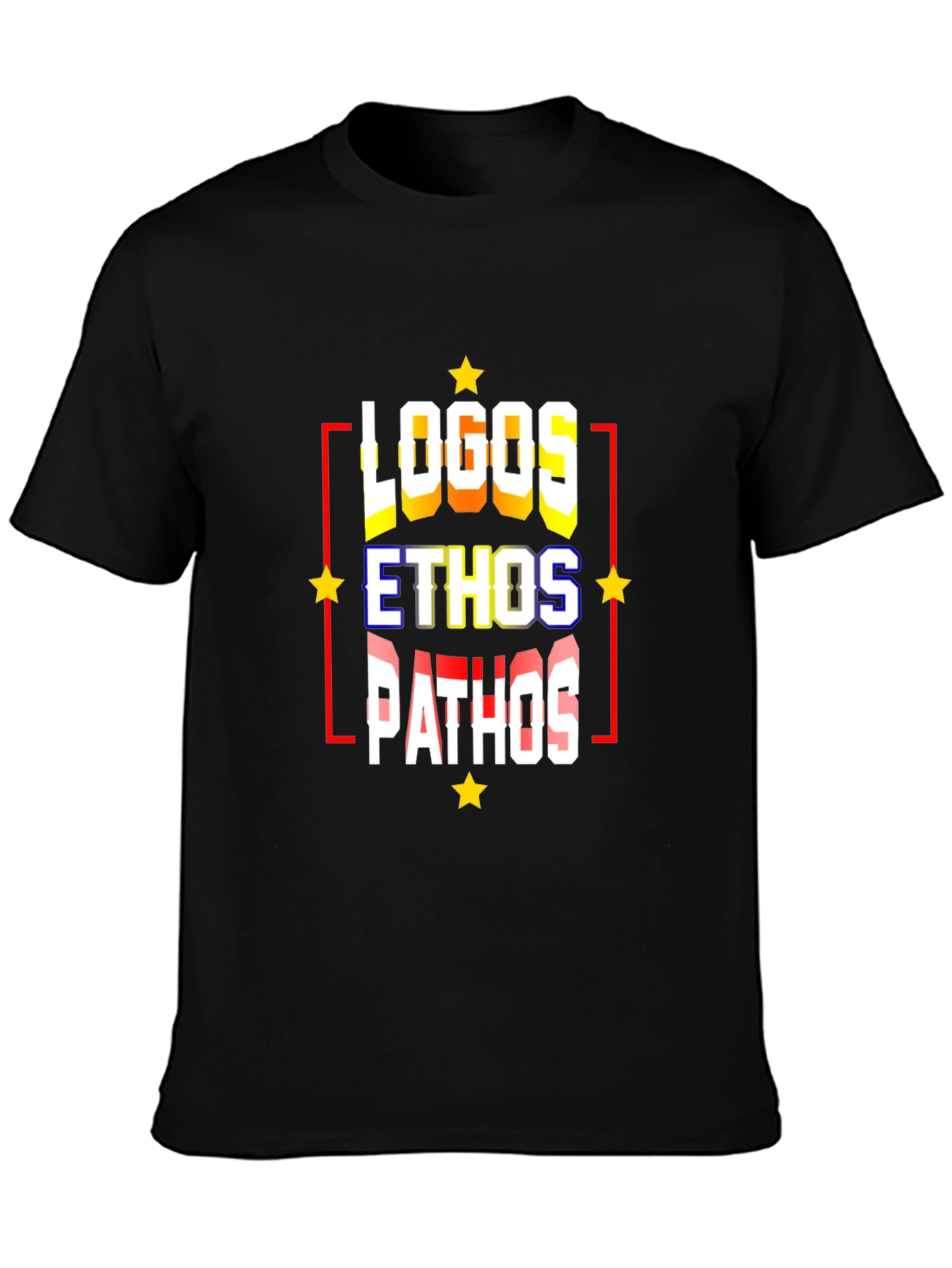 Logos Ethos Pathos Black T-Shirt
