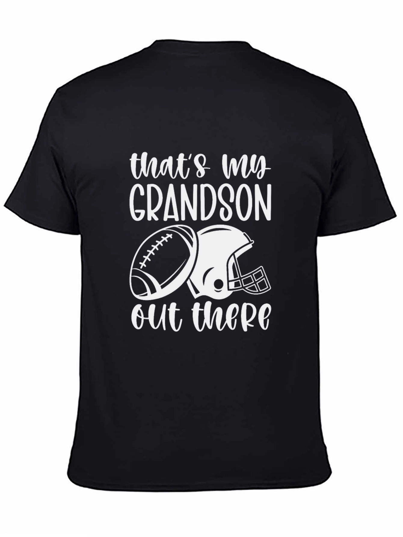 Thats My Grandson Football Graphic Tee