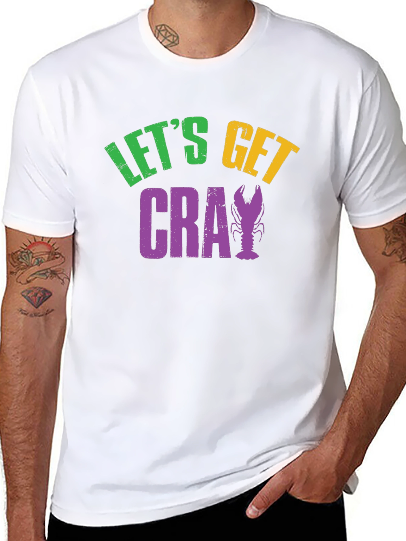 Lets Get Cray Mardi Gras T-Shirt