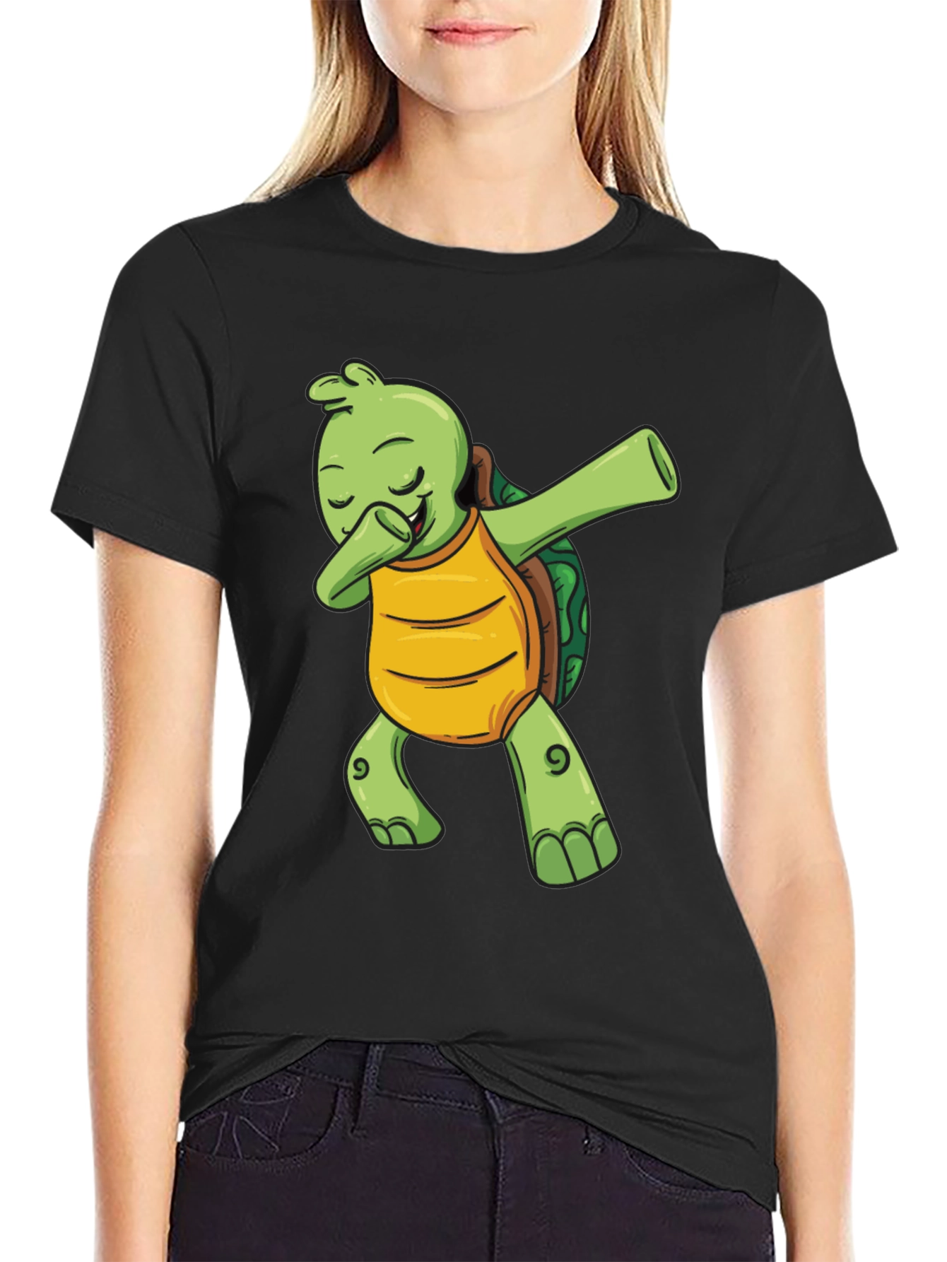 Dabbing Turtle Graphic Tee - Unisex