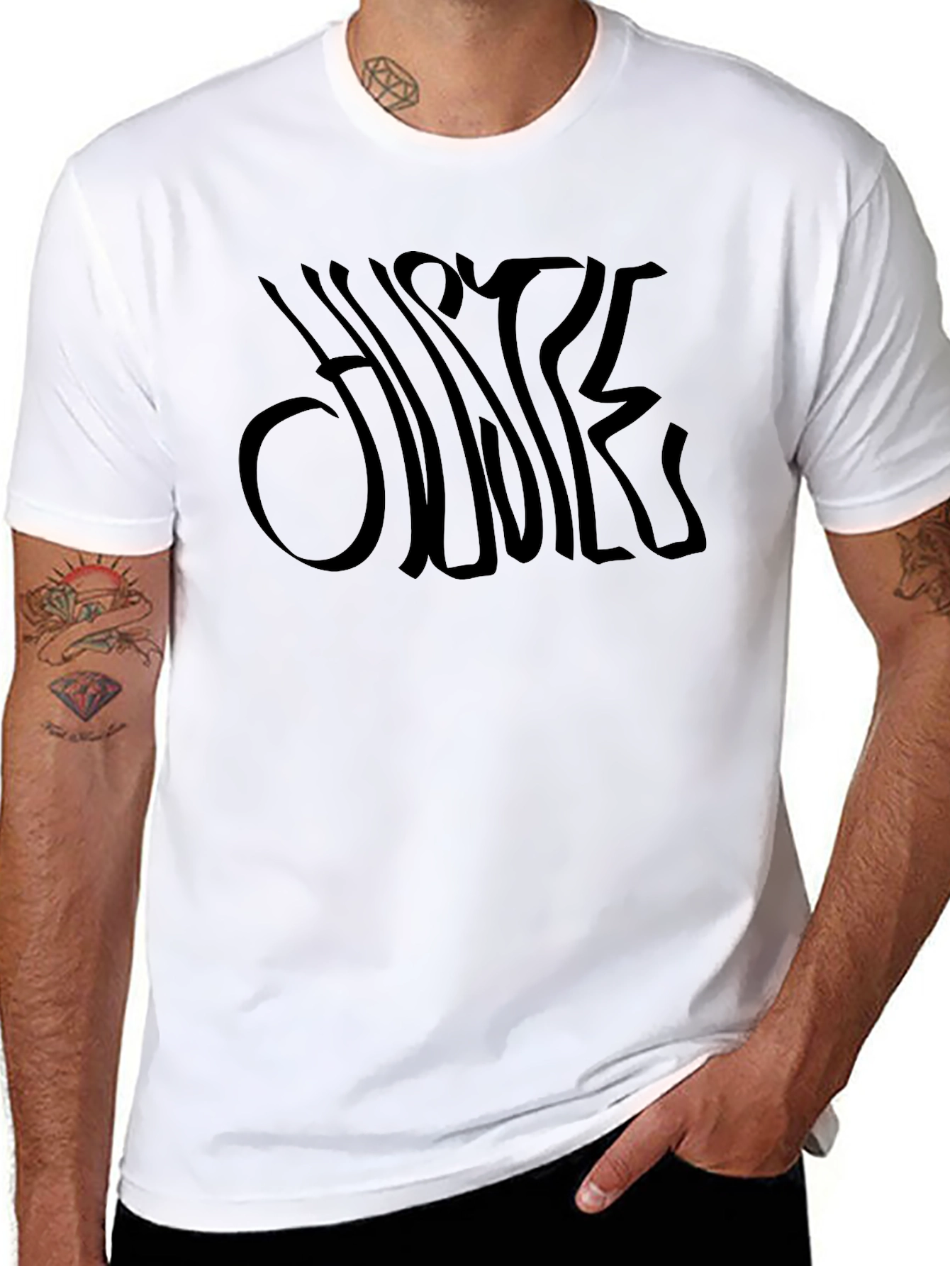 Juste Debout Inspired Black Tee
