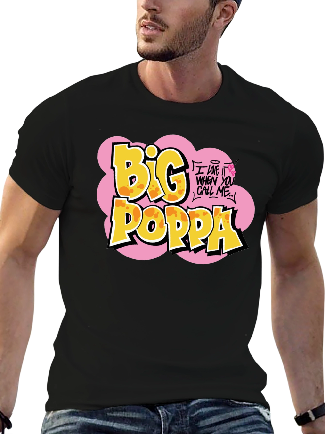 Big Poppa Graphic T-Shirt - Hip Hop Style