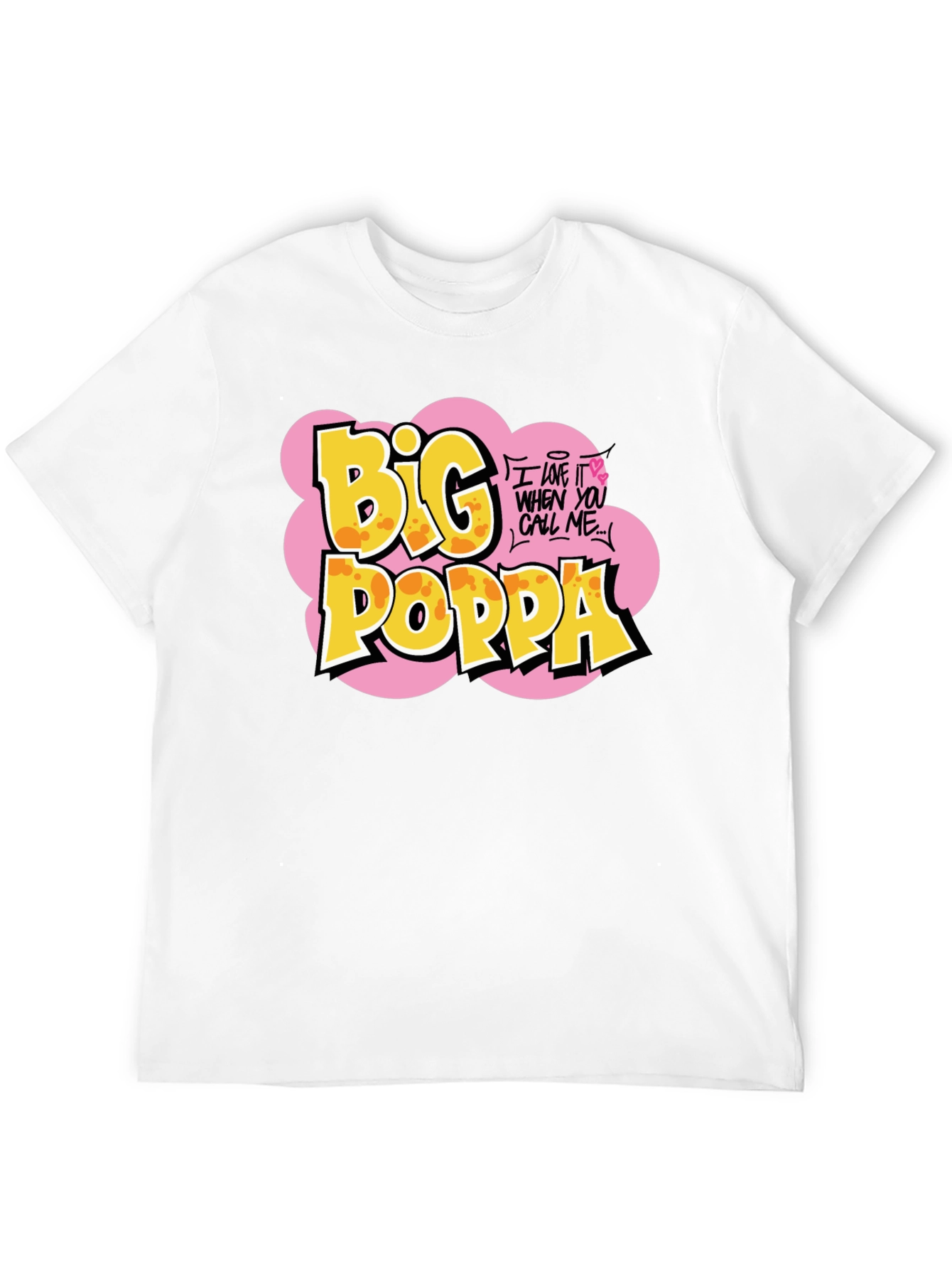 Big Poppa Graphic T-Shirt - Hip Hop Style