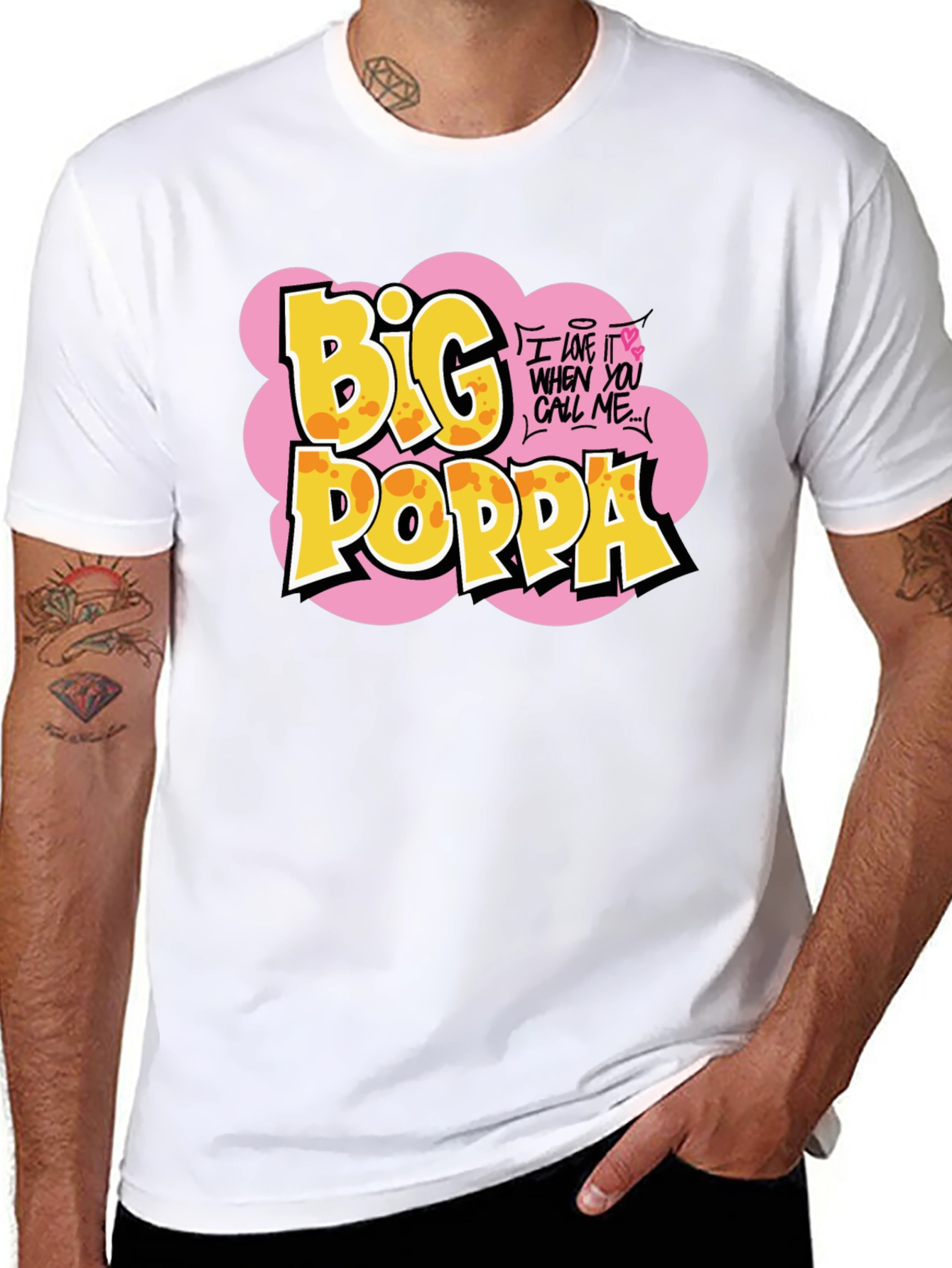 Big Poppa Graphic T-Shirt - Hip Hop Style