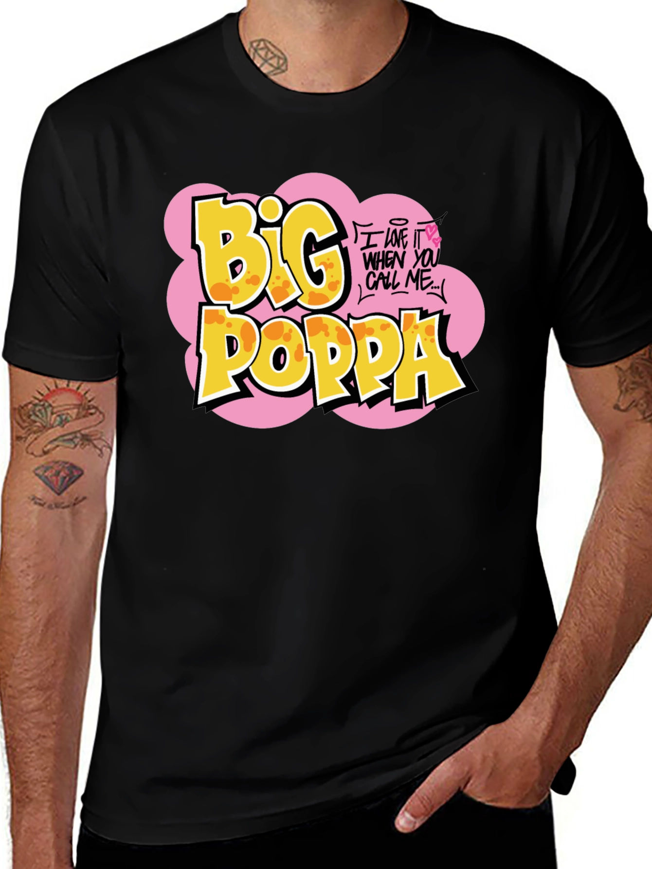 Big Poppa Graphic T-Shirt - Hip Hop Style