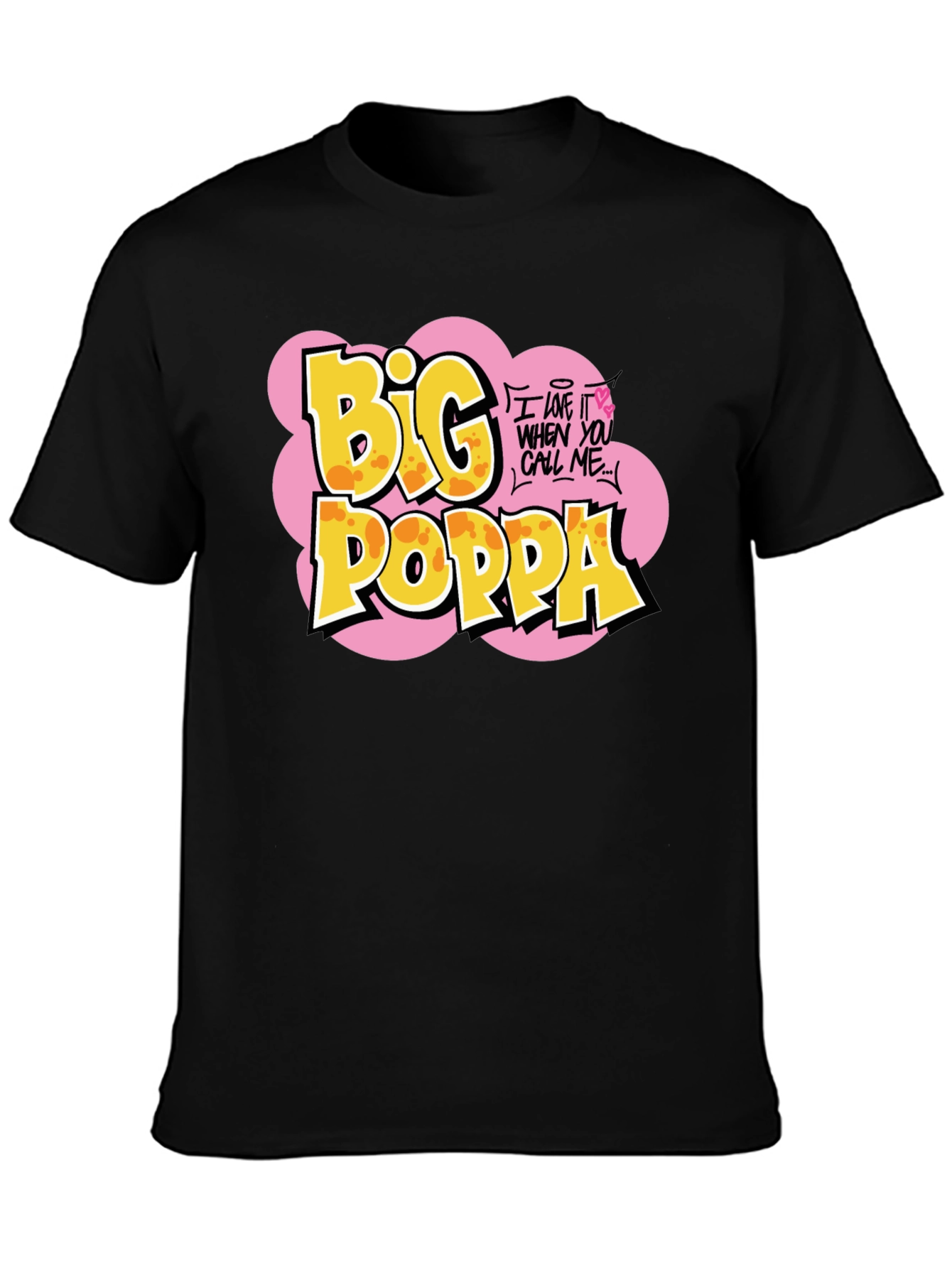 Big Poppa Graphic T-Shirt - Hip Hop Style