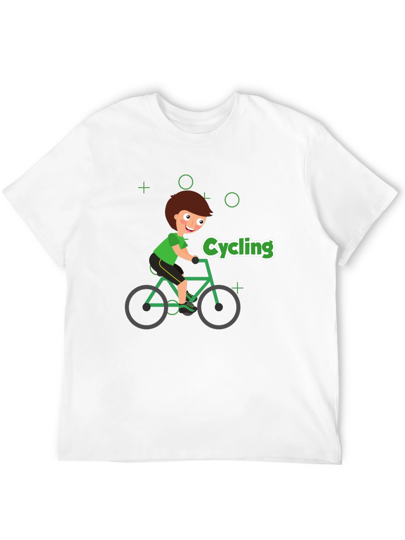 Cycling Cartoon T-Shirt - Ride in Style!