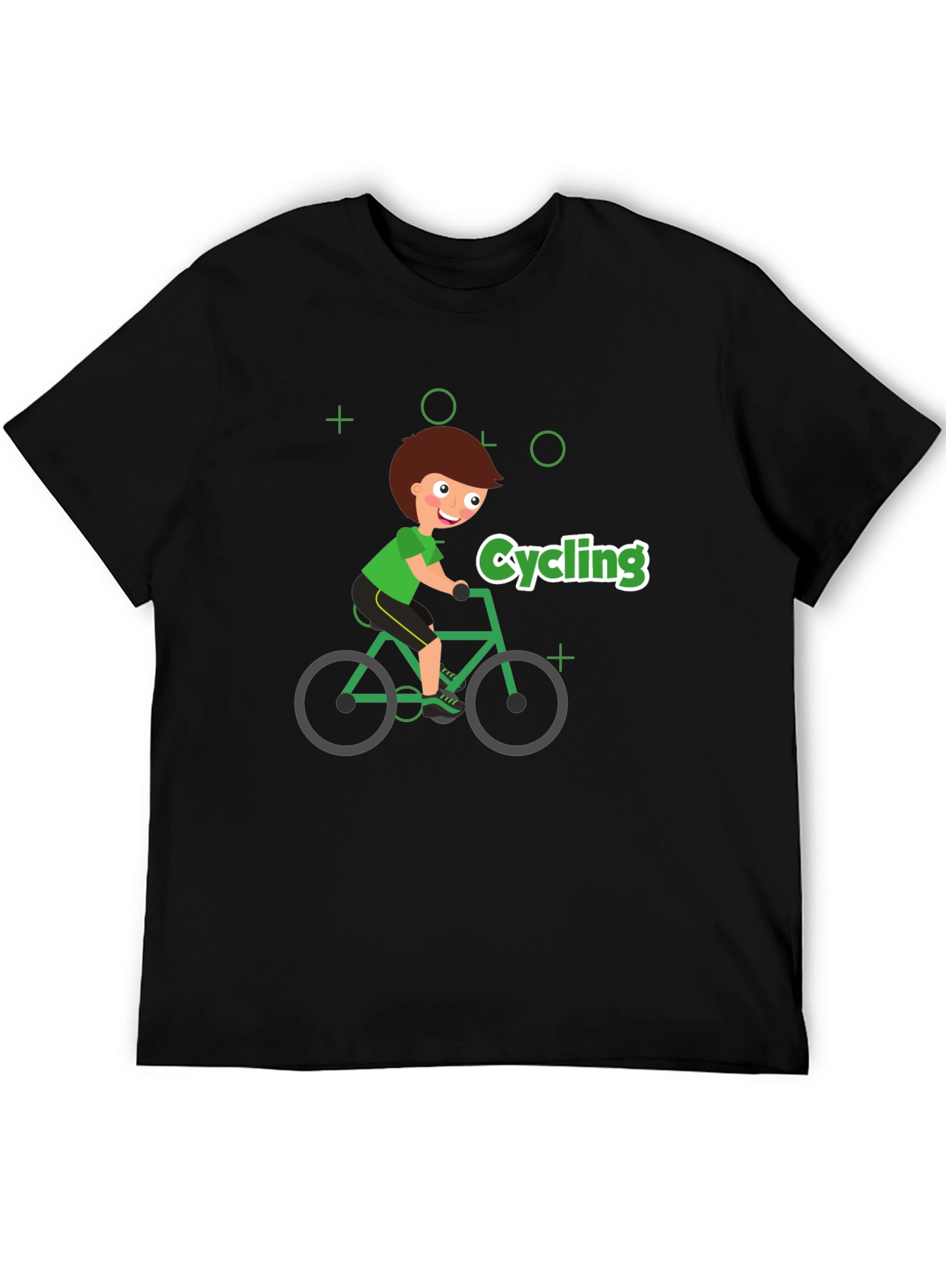 Cycling Cartoon T-Shirt - Ride in Style!