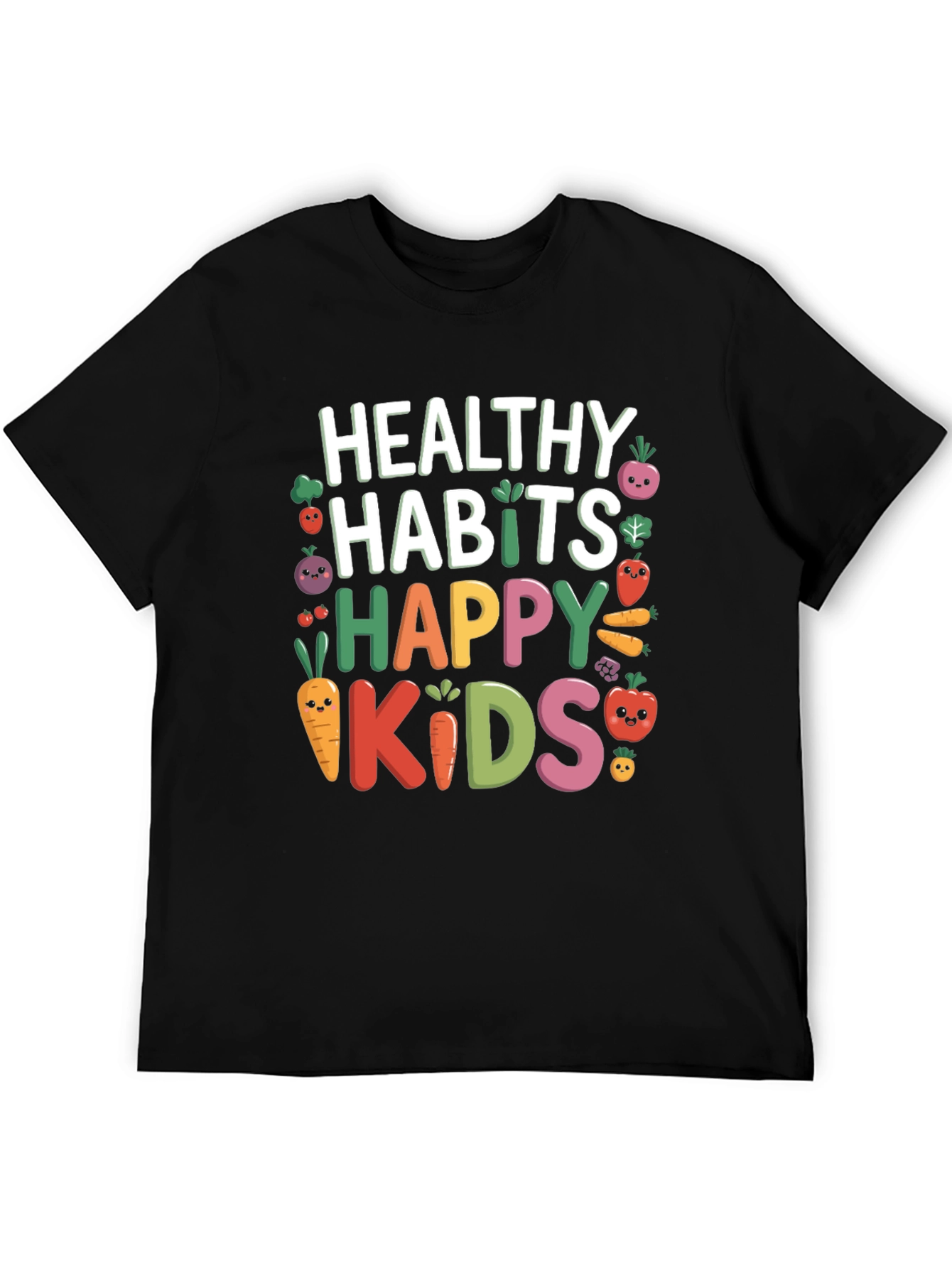 Healthy Habits Happy Kids Graphic Tee