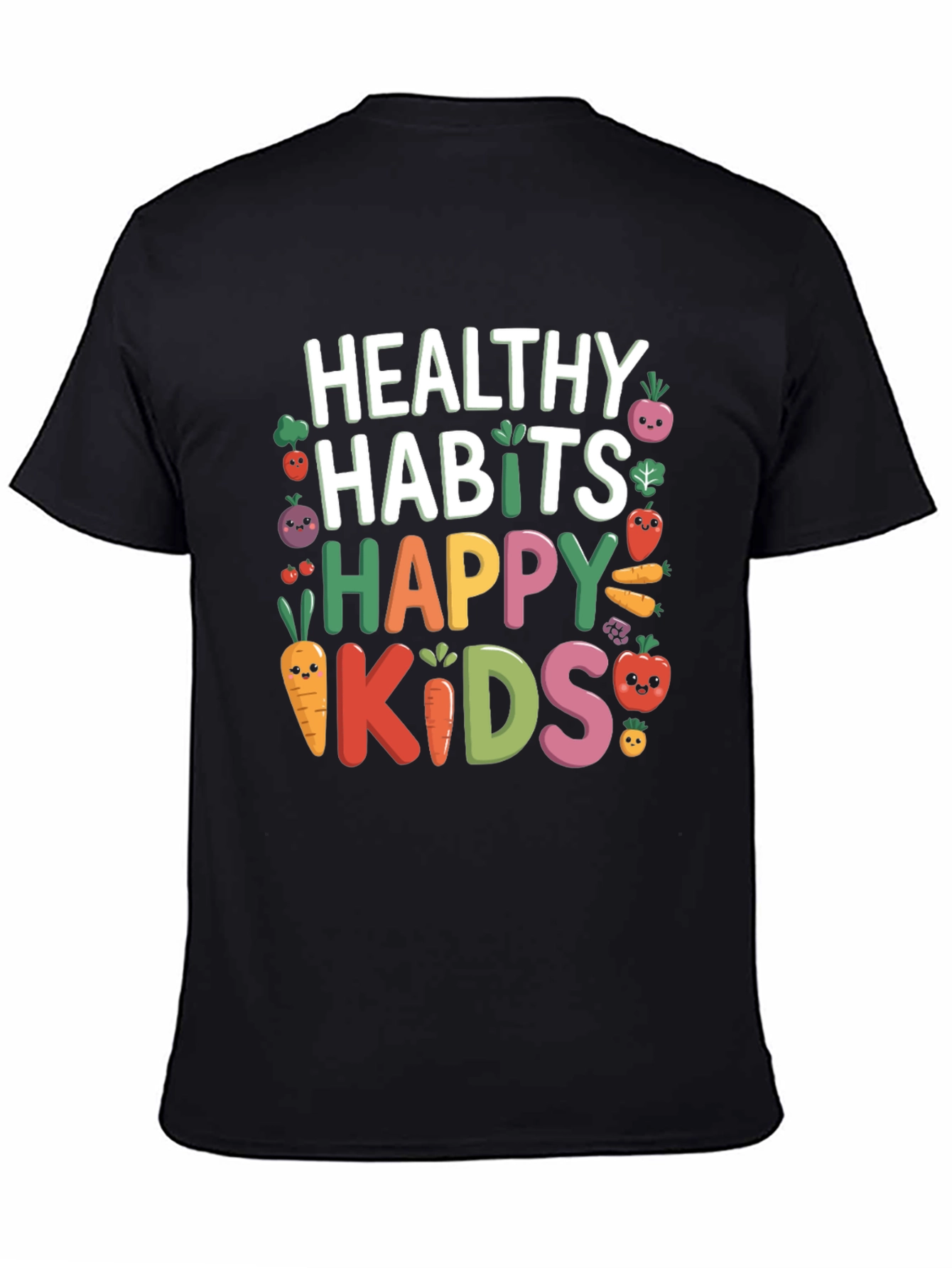 Healthy Habits Happy Kids Graphic Tee