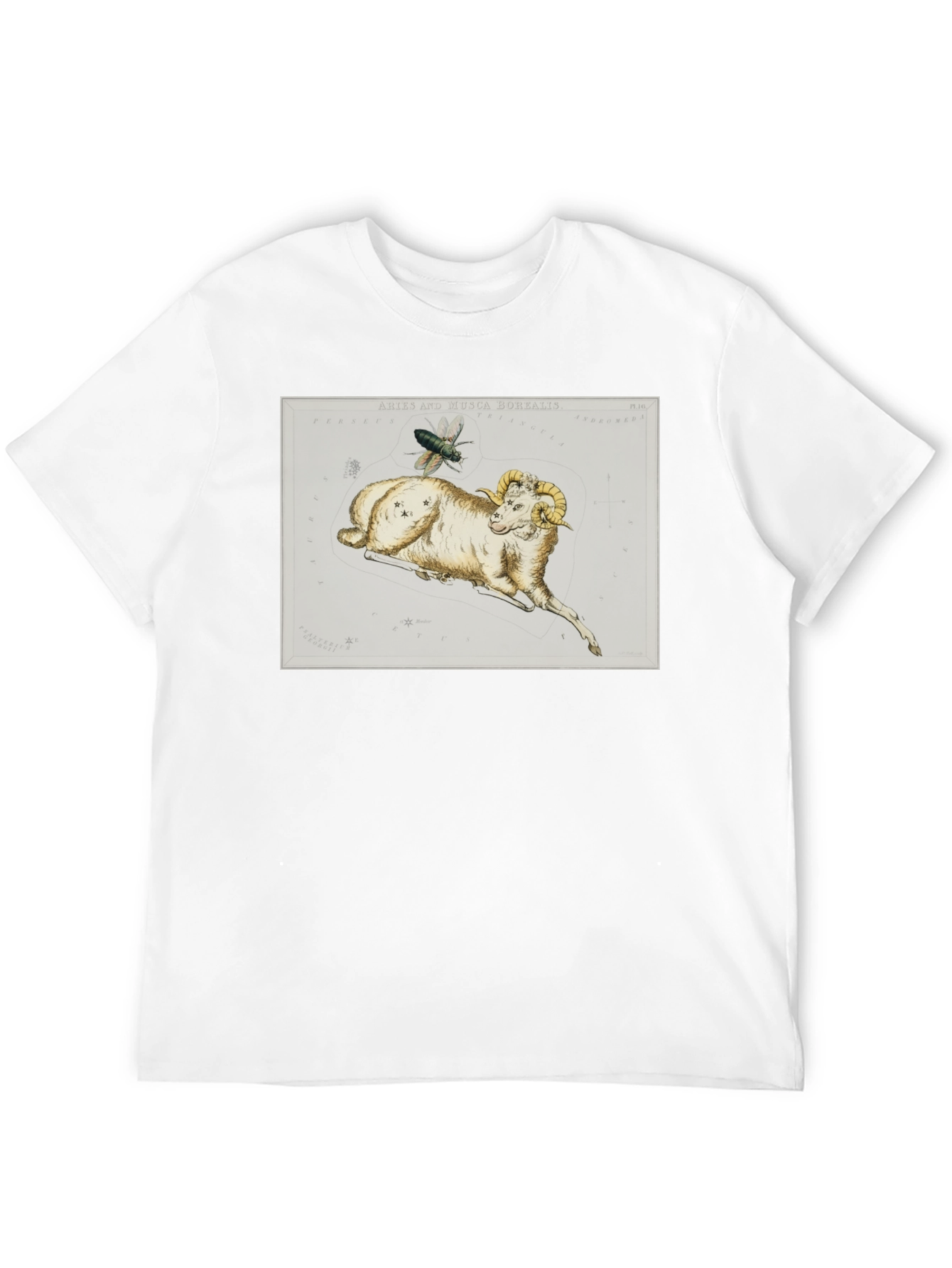 Aries Ram Constellation T-Shirt - Unique Design