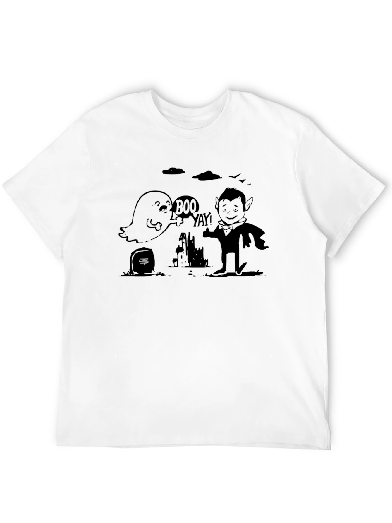 Halloween Graphic T-Shirt - Spooky Fun Design