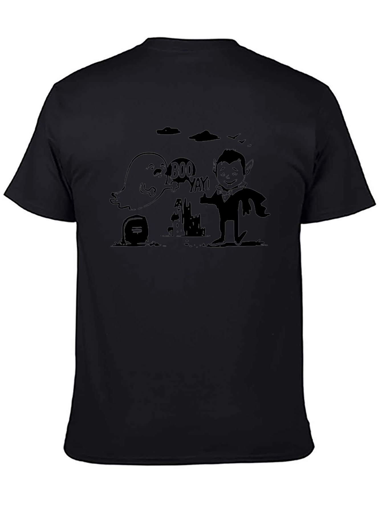 Halloween Graphic T-Shirt - Spooky Fun Design