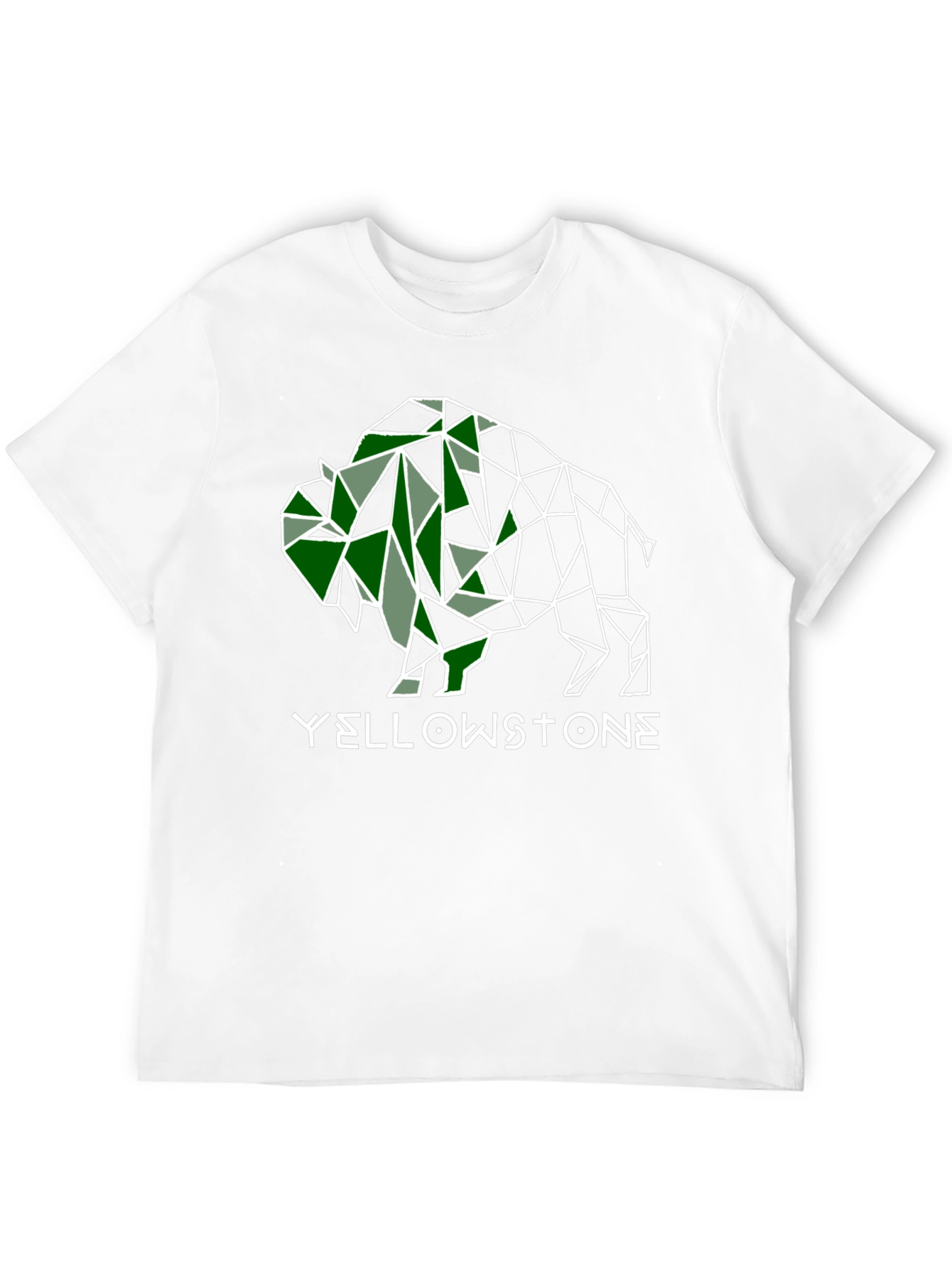 Yellowstone Bison Graphic Tee - Stylish Mens Black T-Shirt