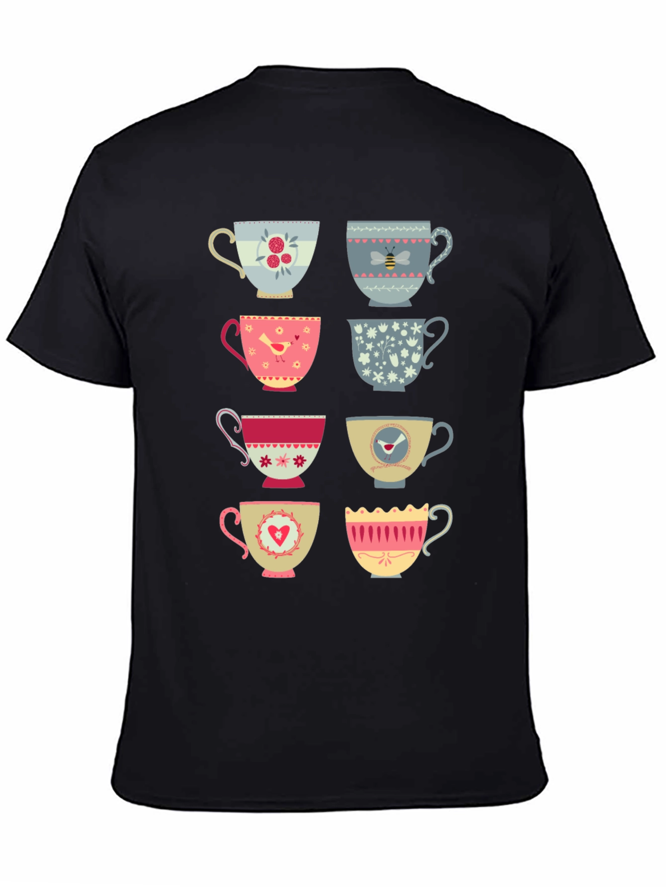 Whimsical Tea Cup T-Shirt: Unique Stylish Comfortable