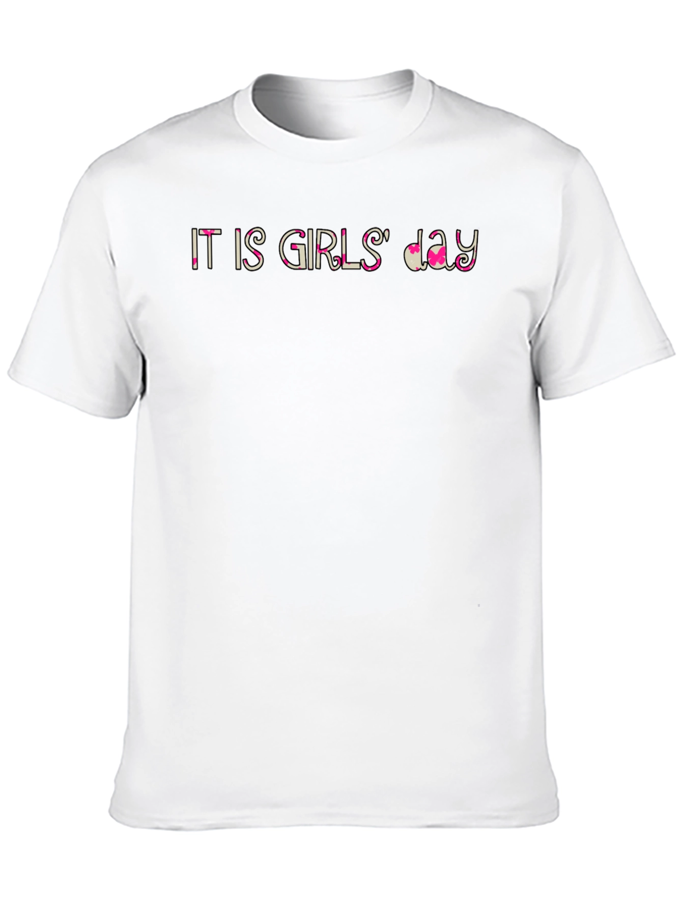 It is Girls Day Black T-Shirt