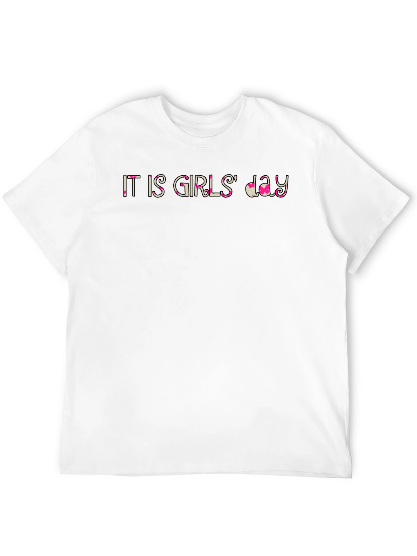 It is Girls Day Black T-Shirt