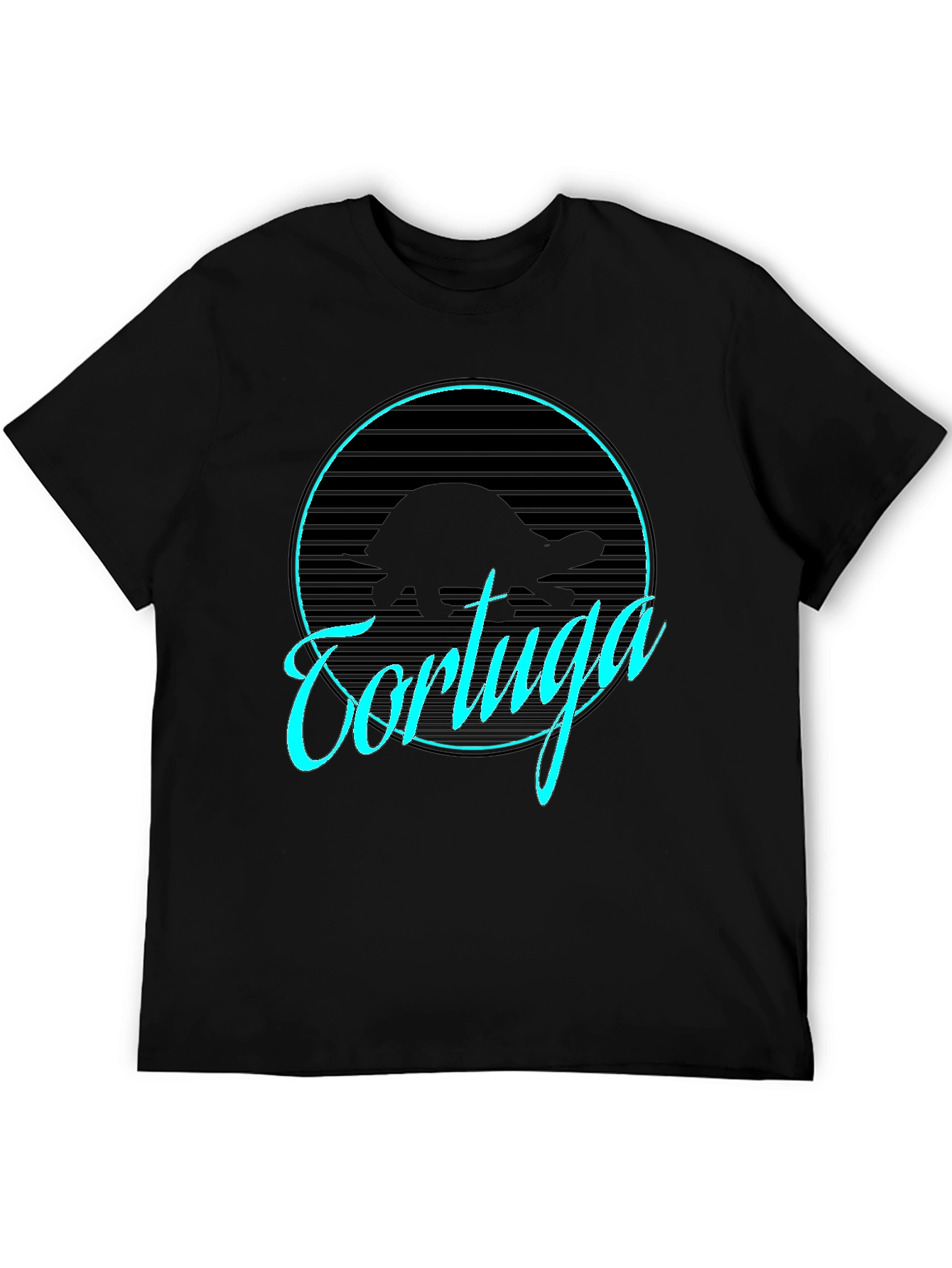 Tortuga Graphic Tee - Retro Turtle Design