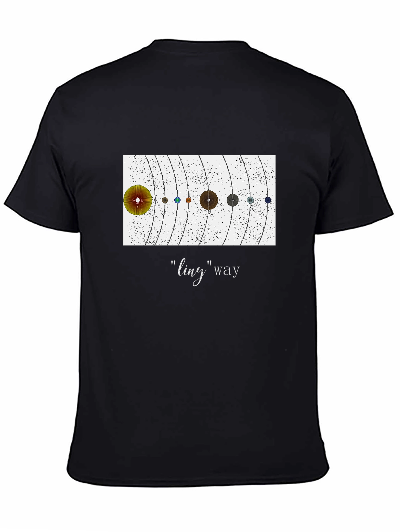 Planetary System Graphic Tee - ling Way Design