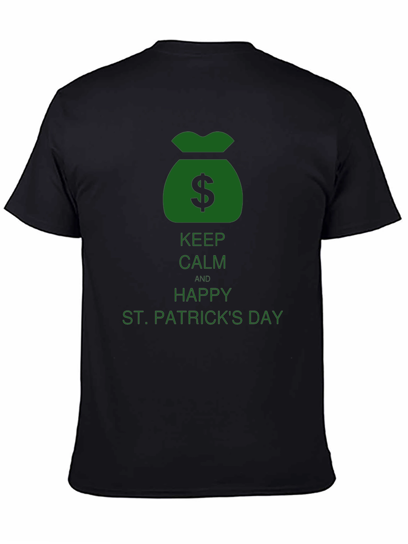 St. Patricks Day Black T-Shirt