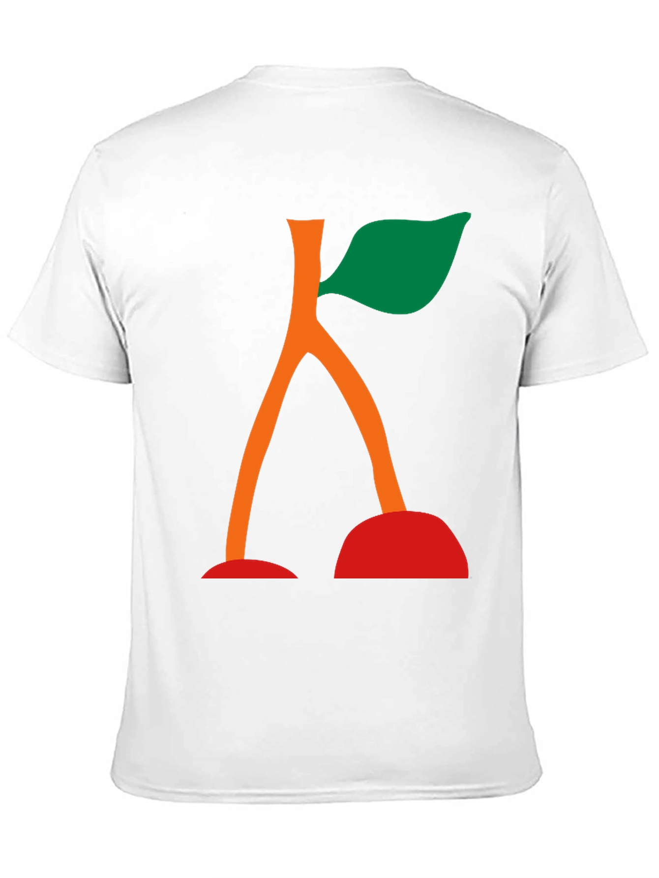 Abstract Cherry Graphic Tee - Unique Design