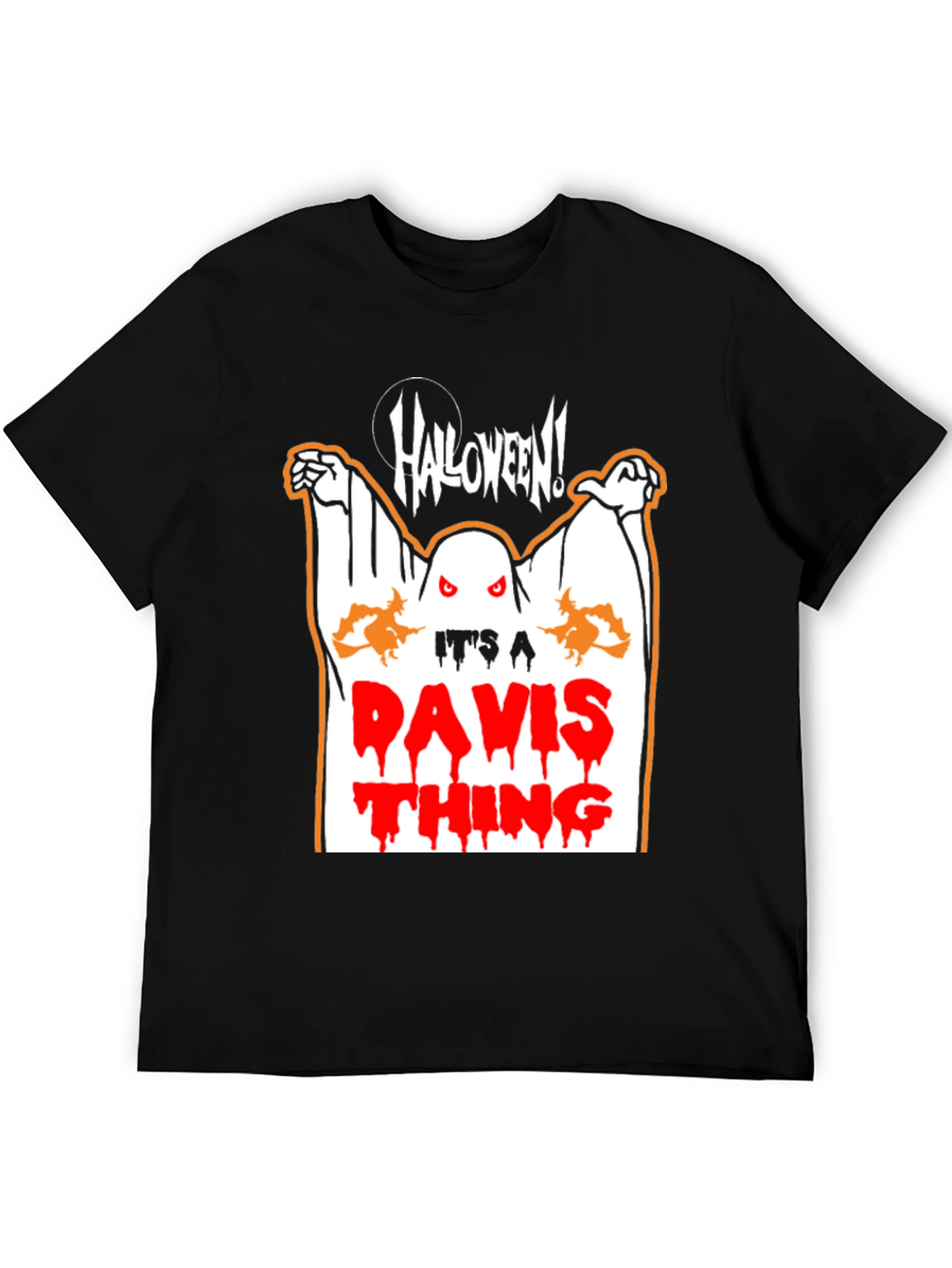 Halloween Ghost Its A Davis Thing T-Shirt