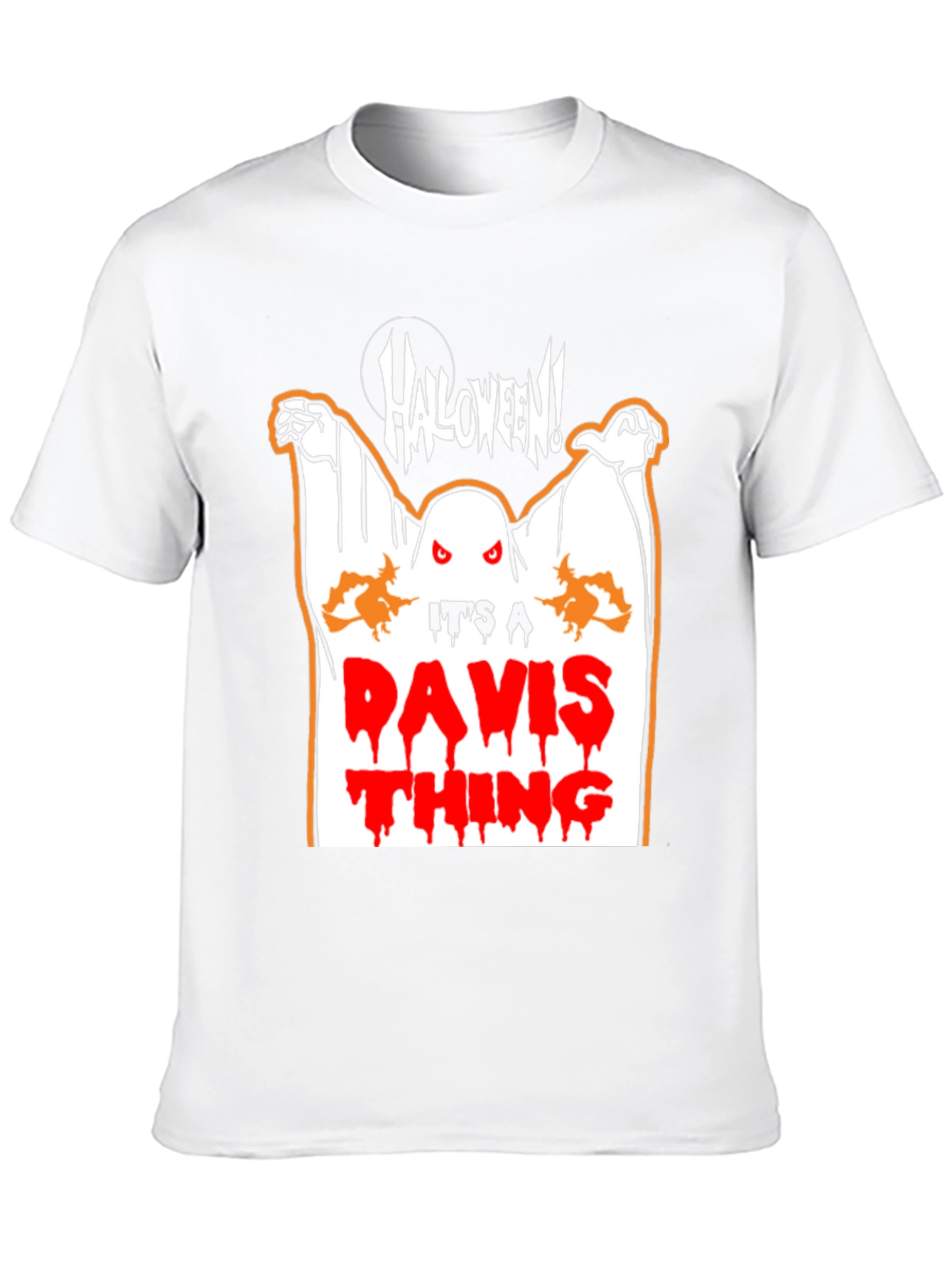 Halloween Ghost Its A Davis Thing T-Shirt