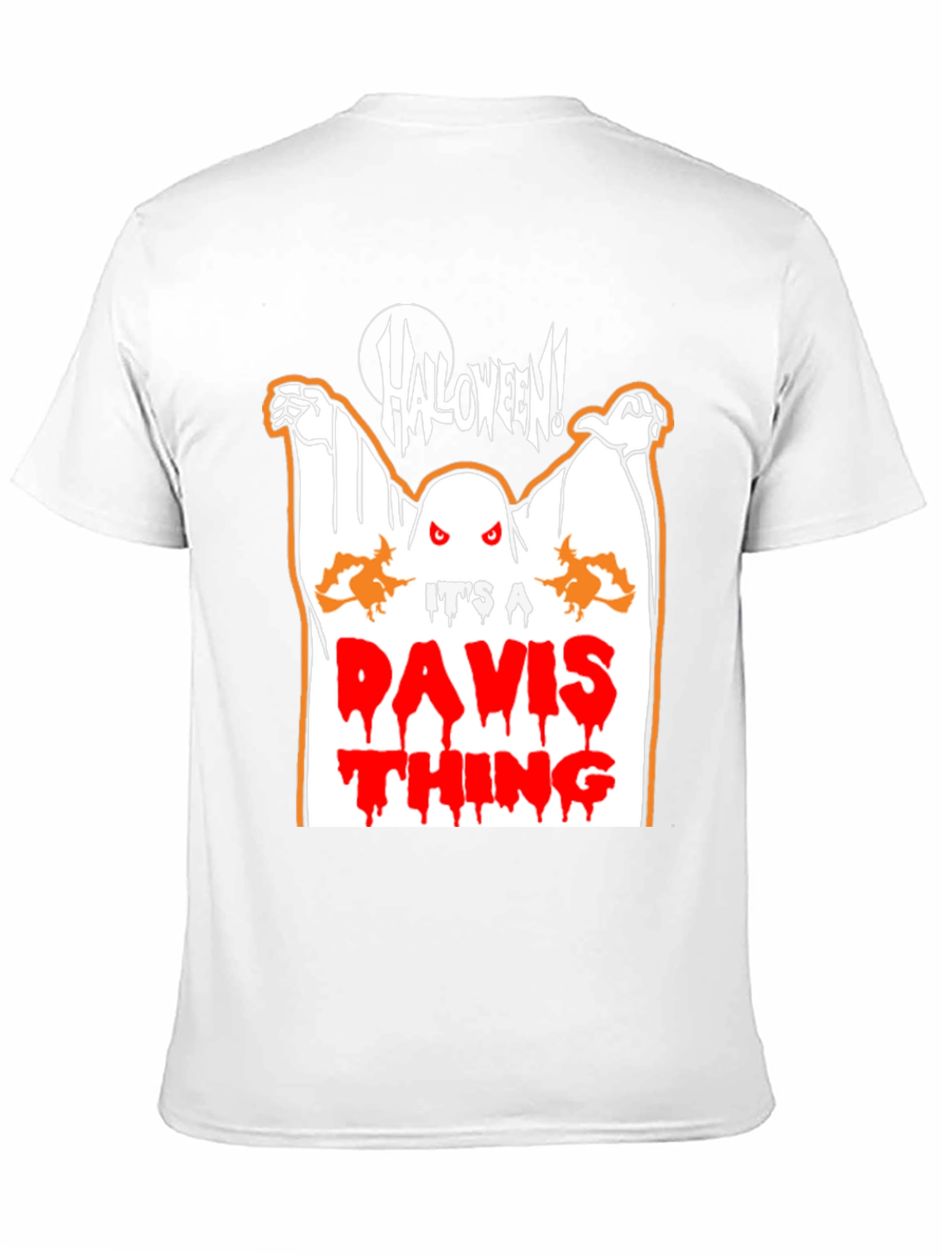 Halloween Ghost Its A Davis Thing T-Shirt