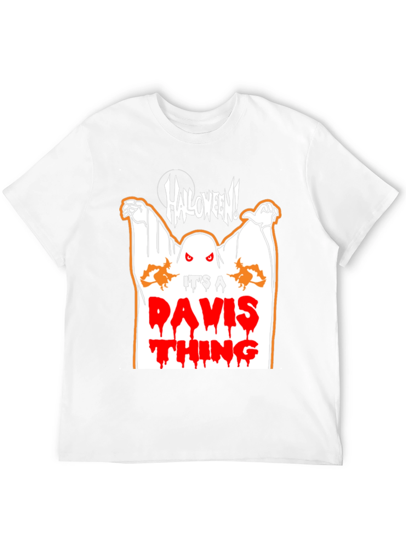 Halloween Ghost Its A Davis Thing T-Shirt