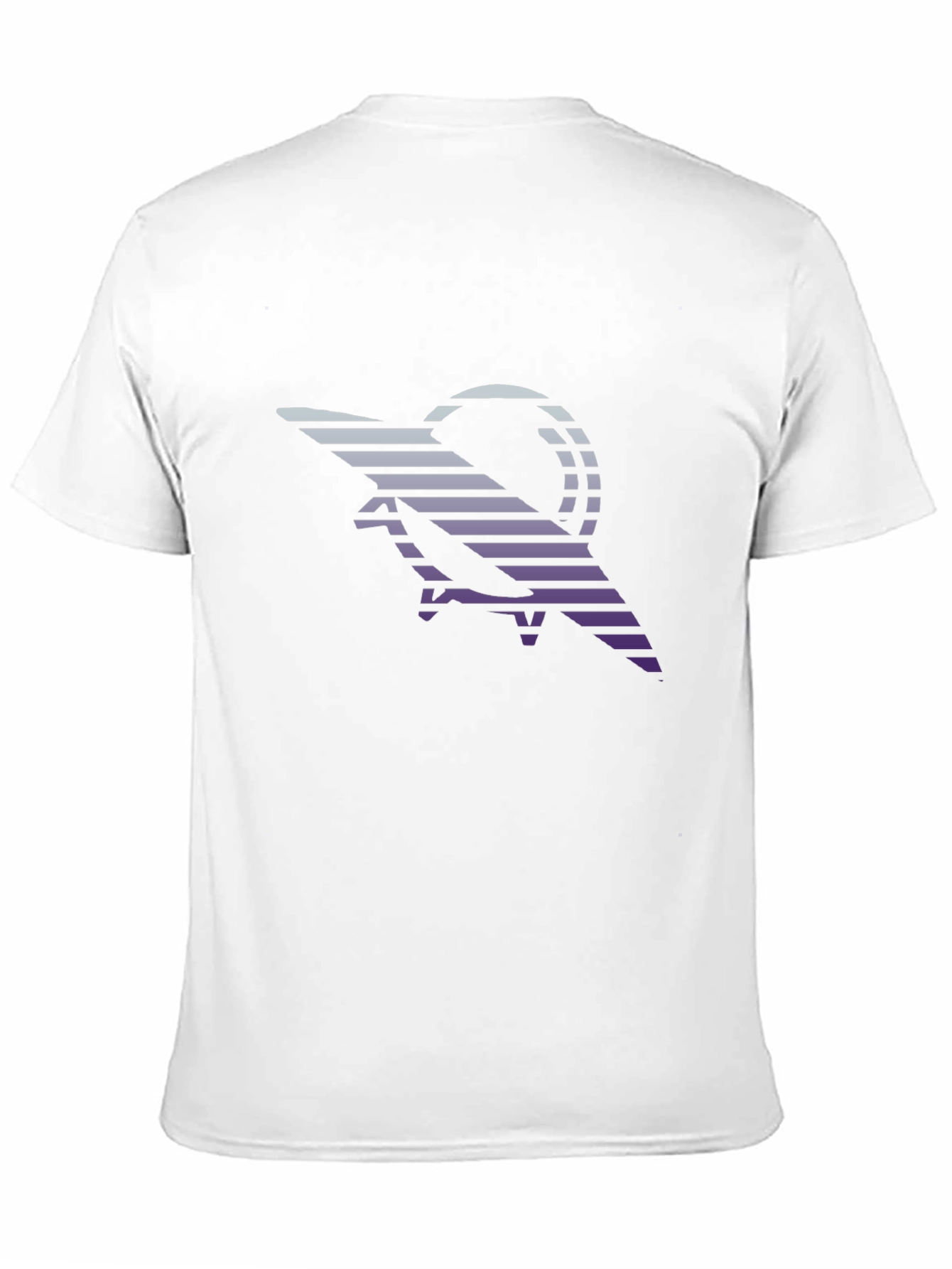 Retro Striped Scorpion Graphic Tee