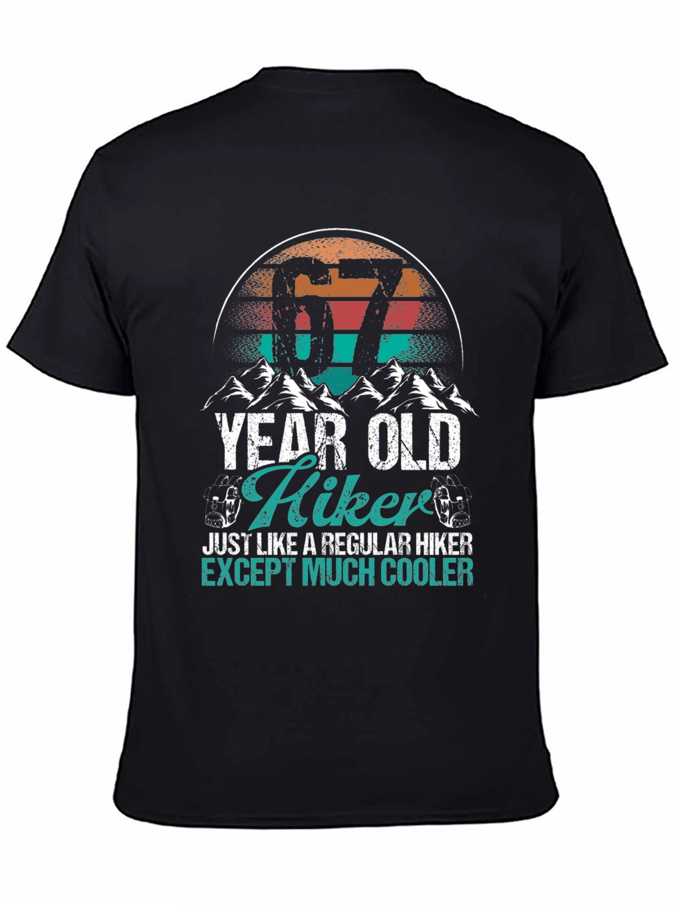 67 Year Old Hiker T-Shirt - Cool Hiking Apparel