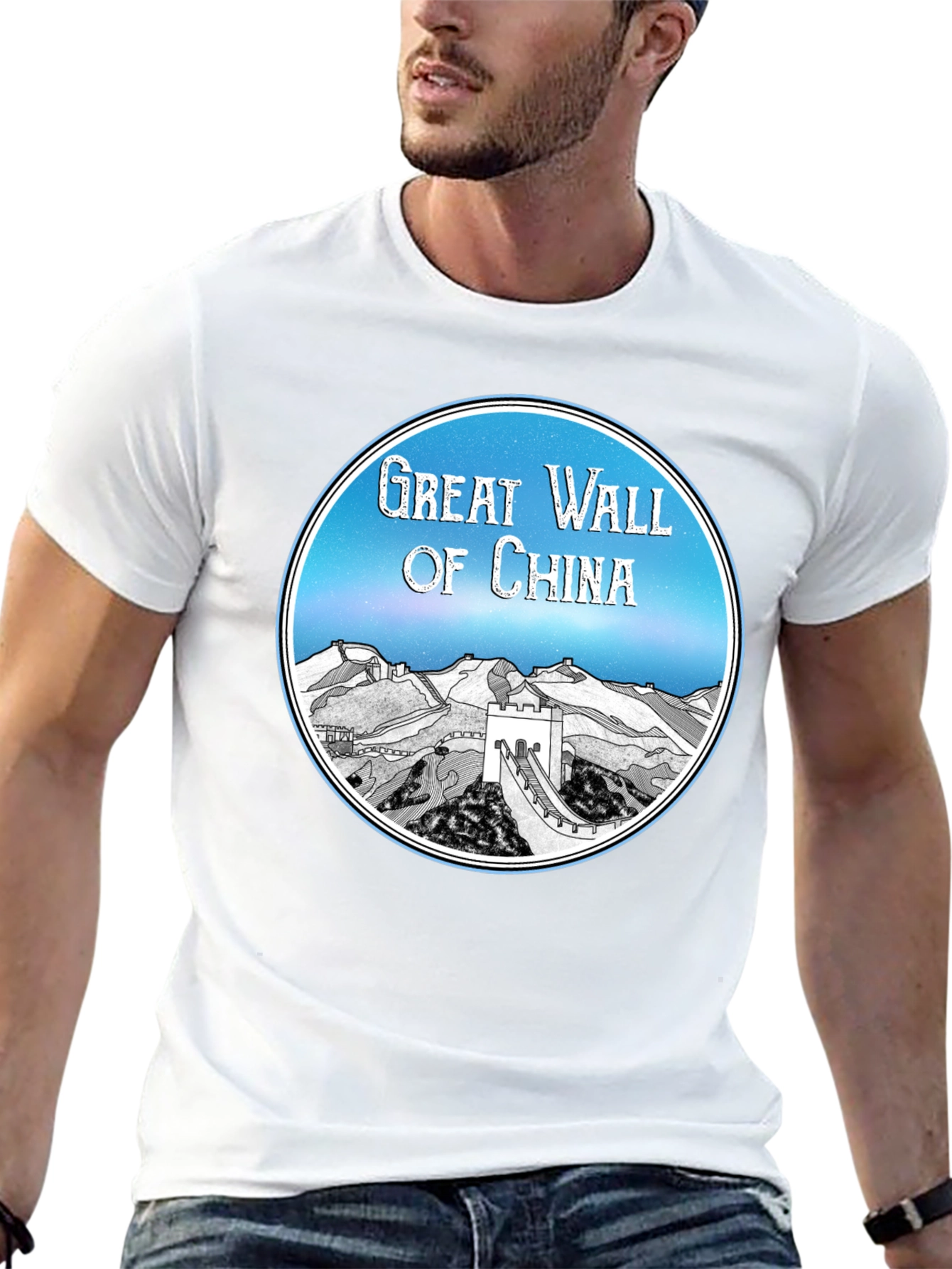 Great Wall of China Graphic Tee - Unisex
