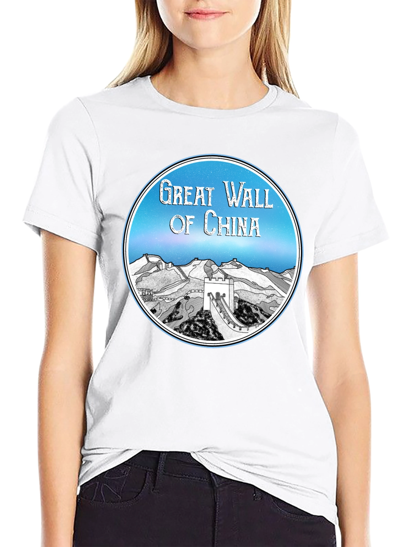 Great Wall of China Graphic Tee - Unisex
