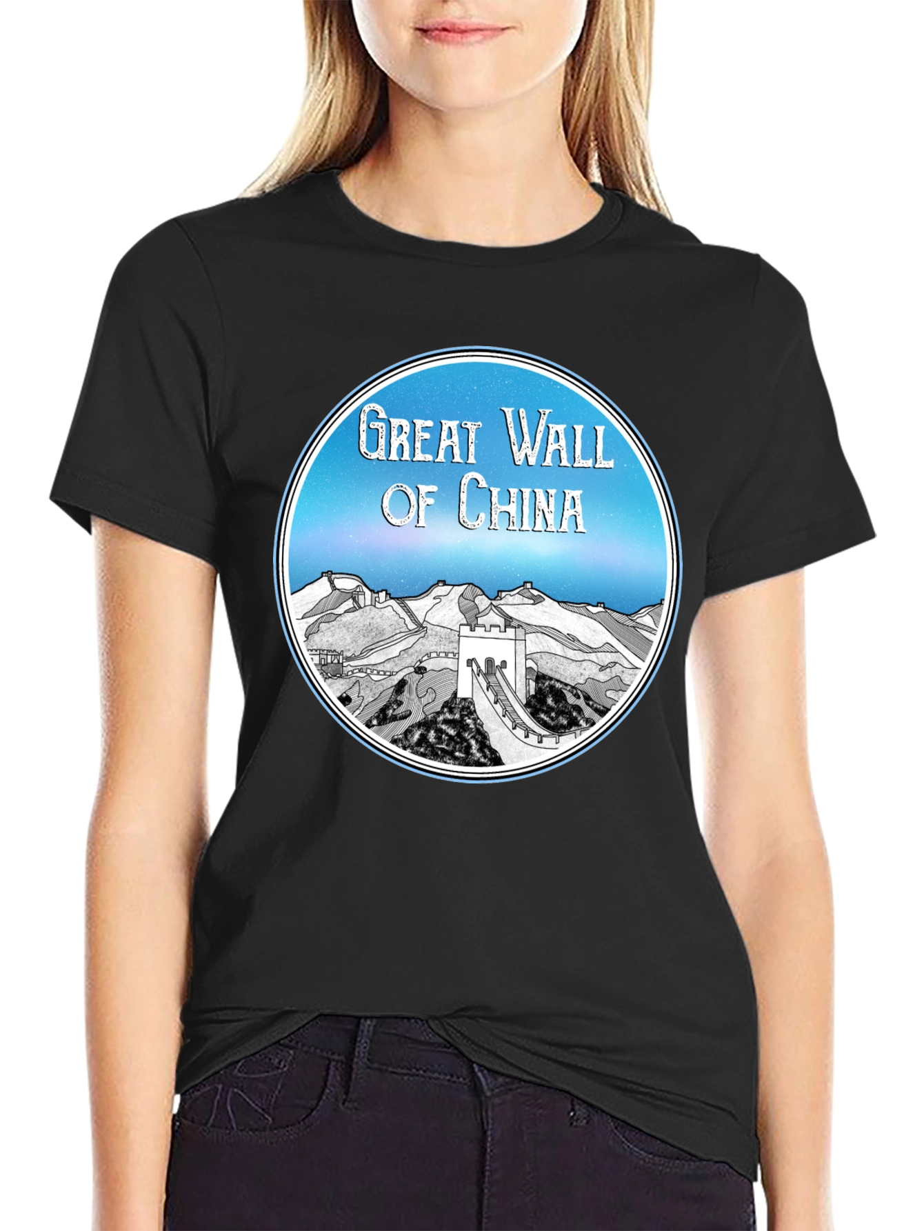 Great Wall of China Graphic Tee - Unisex