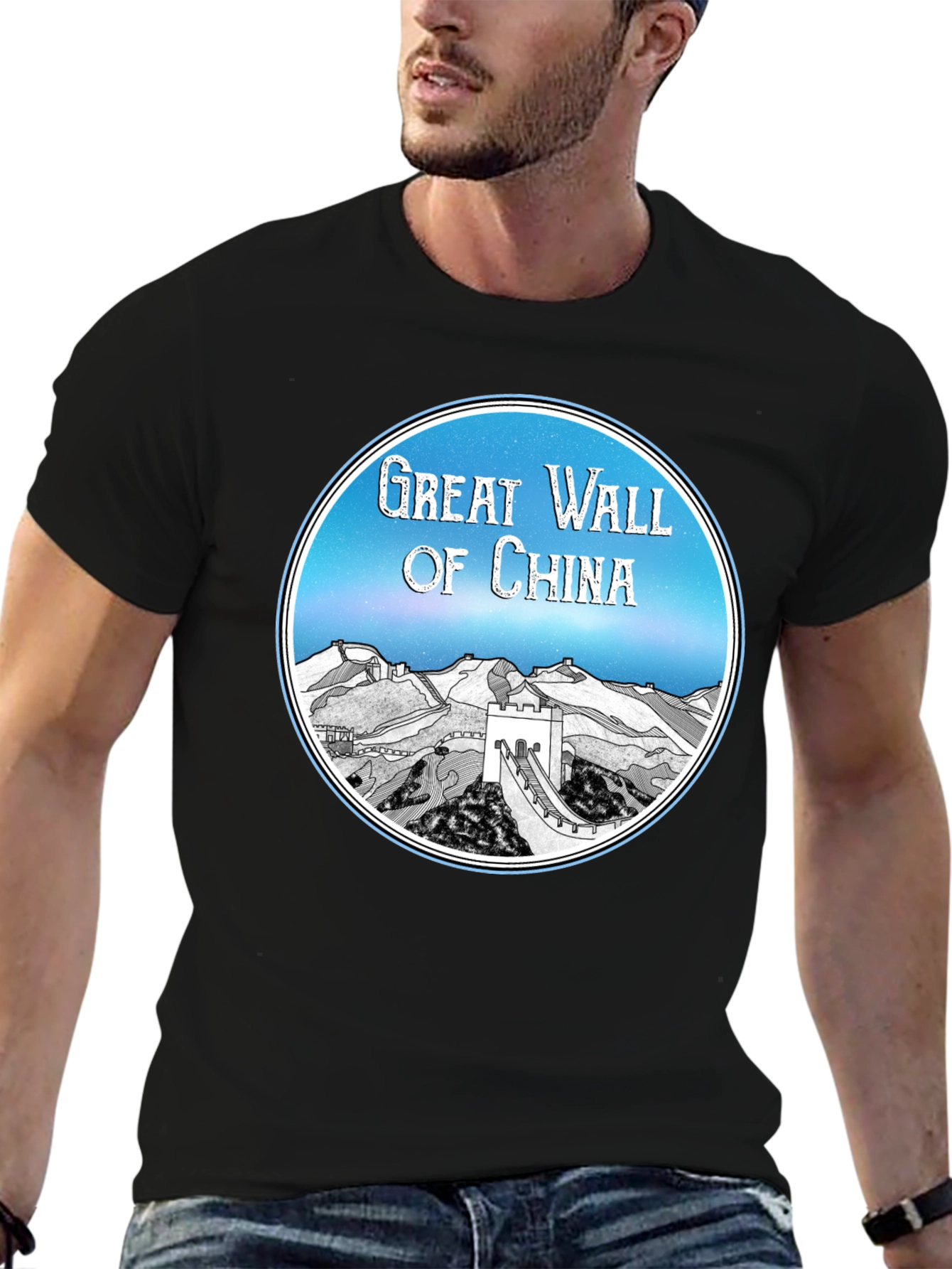 Great Wall of China Graphic Tee - Unisex